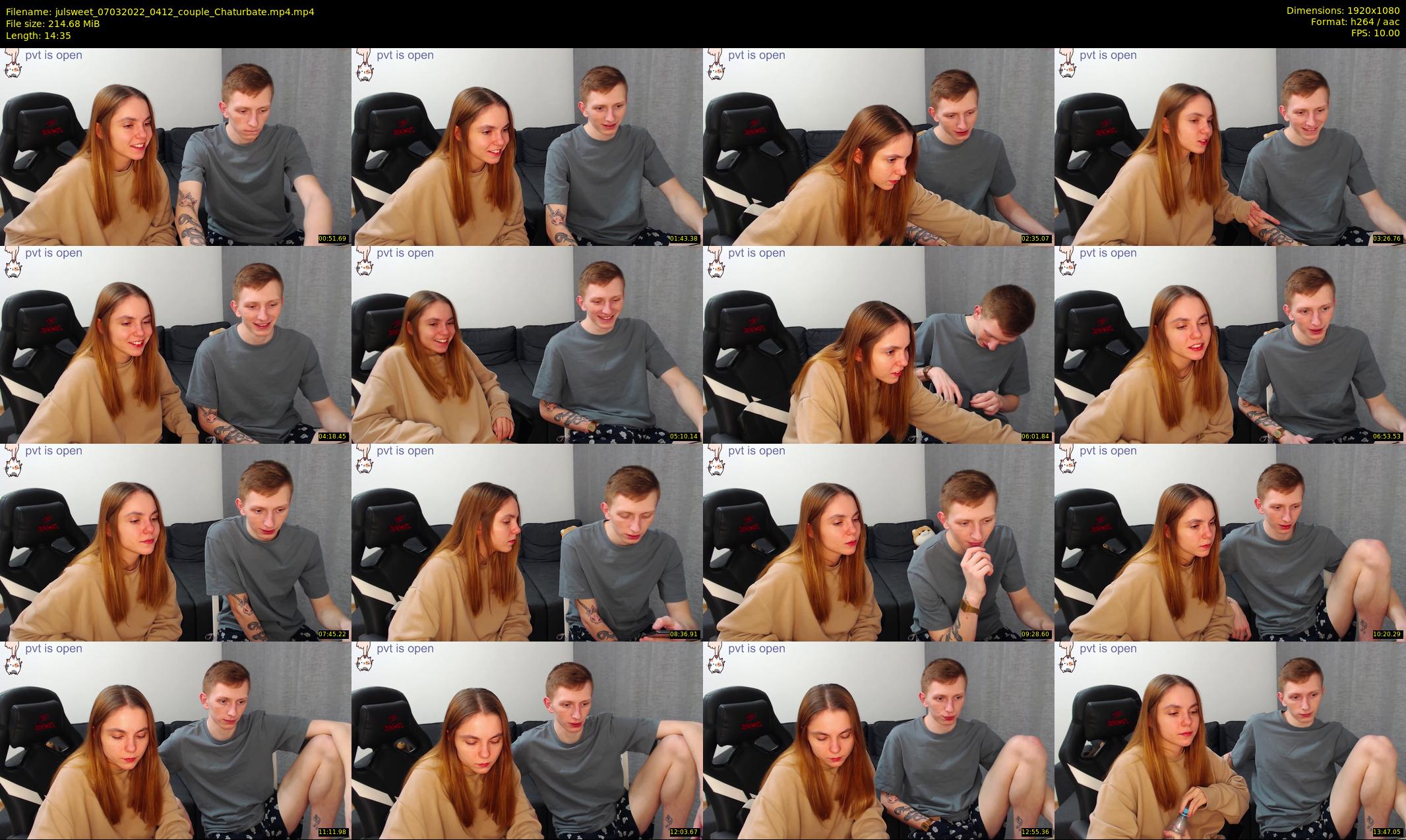 julsweet — 15 minute Chaturbate male cam show recording, 1080p, Mar 7, 2022