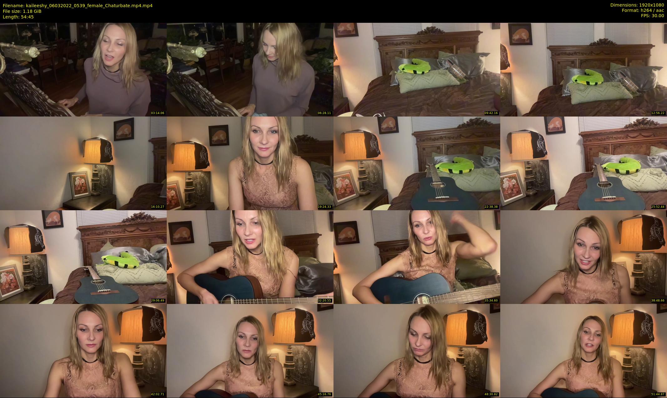kaileeshy — 55 minute Chaturbate female cam show recording, 1080p, Mar 6, 2022