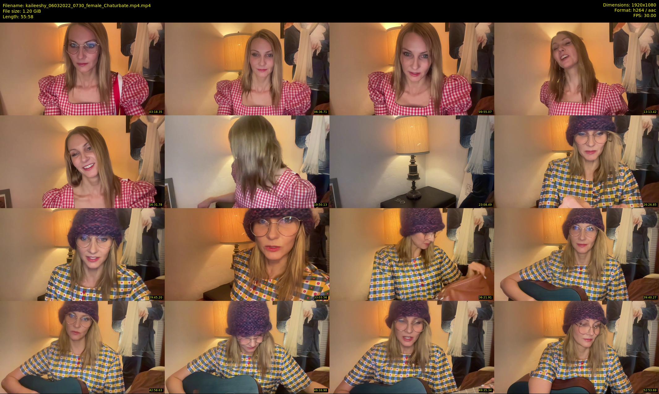 kaileeshy — 56 minute Chaturbate female cam show recording, 1080p, Mar 6, 2022