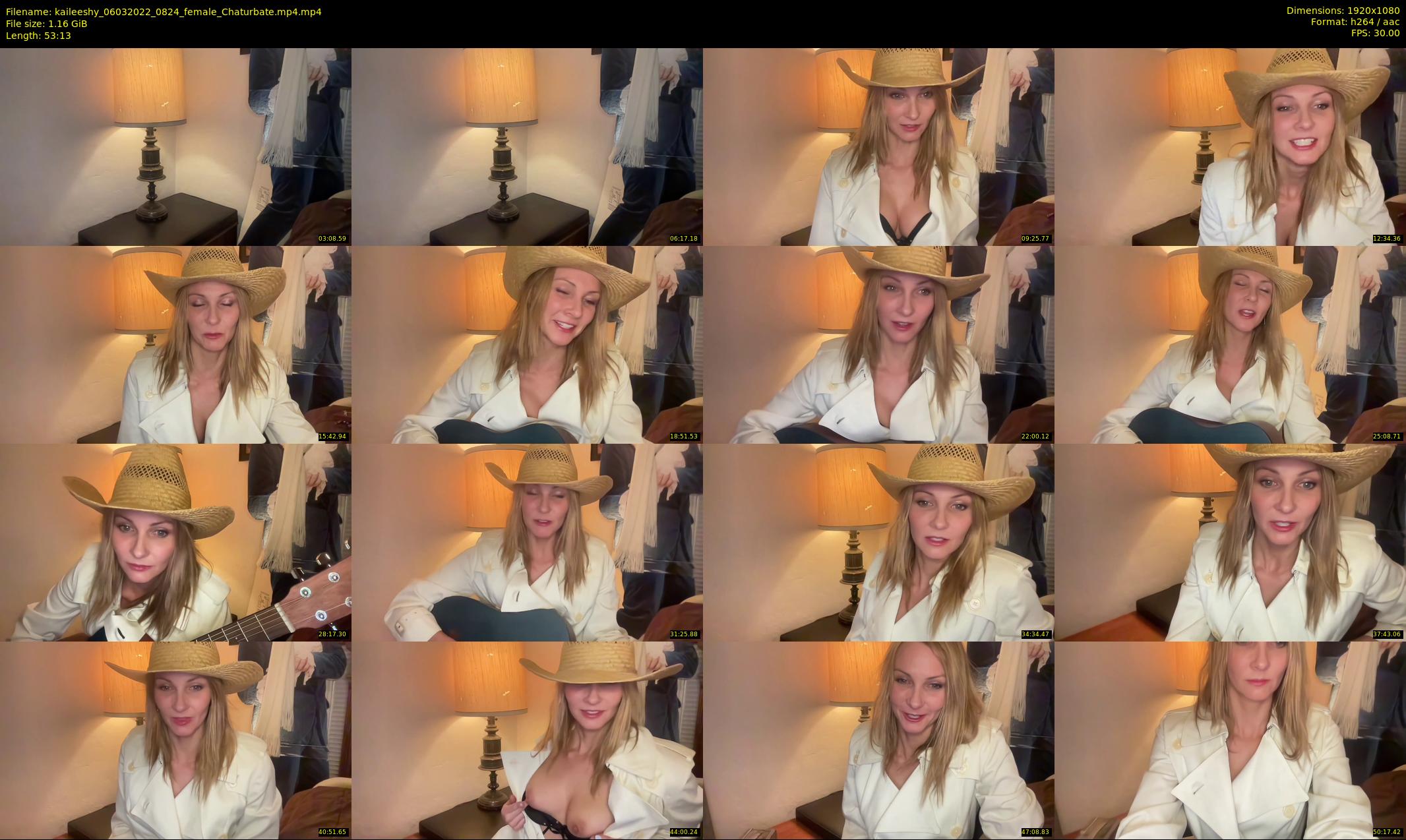 kaileeshy — 54 minute Chaturbate female cam show recording, 1080p, Mar 6, 2022
