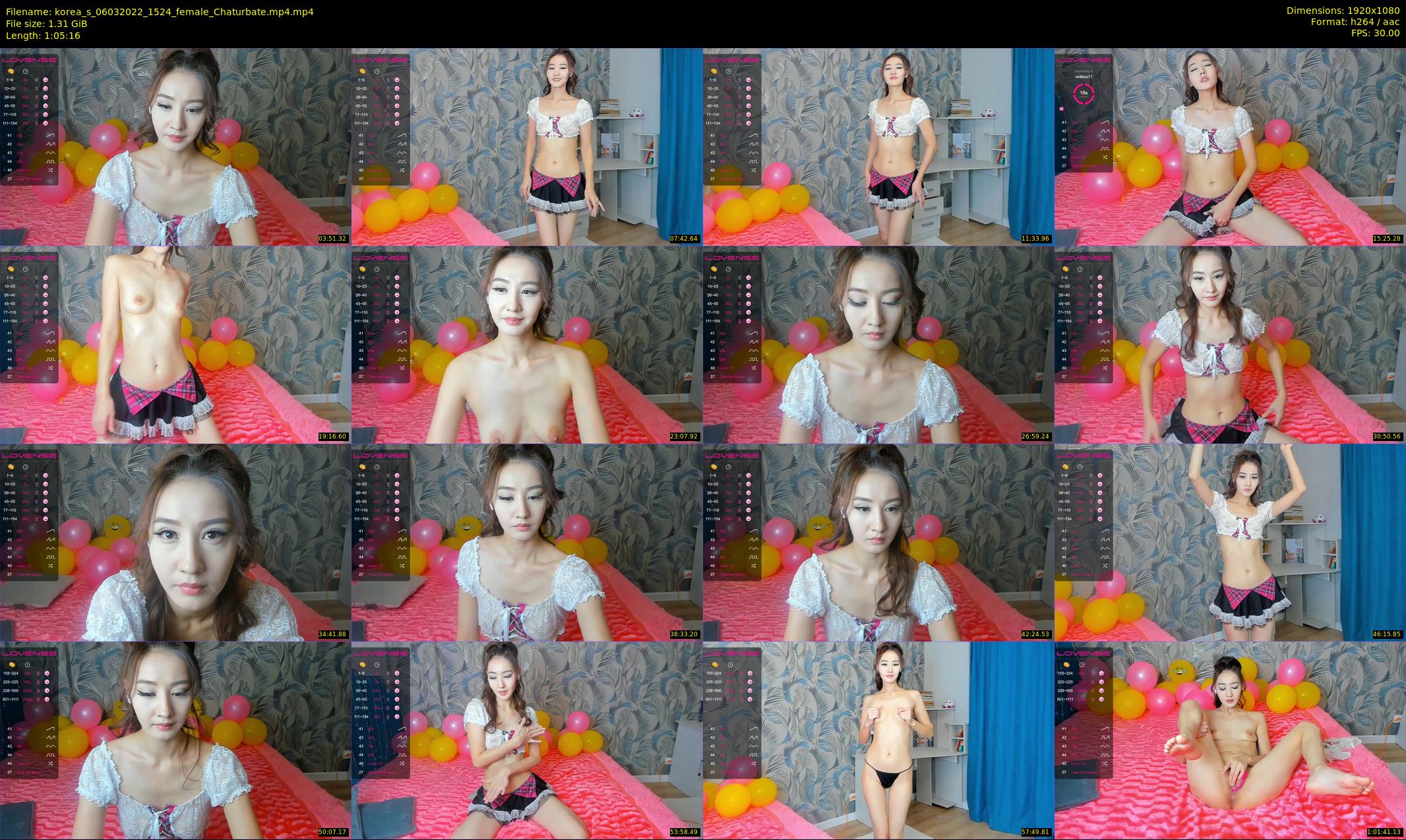 korea_s — 66 minute Chaturbate female cam show recording, 1080p, Mar 6, 2022