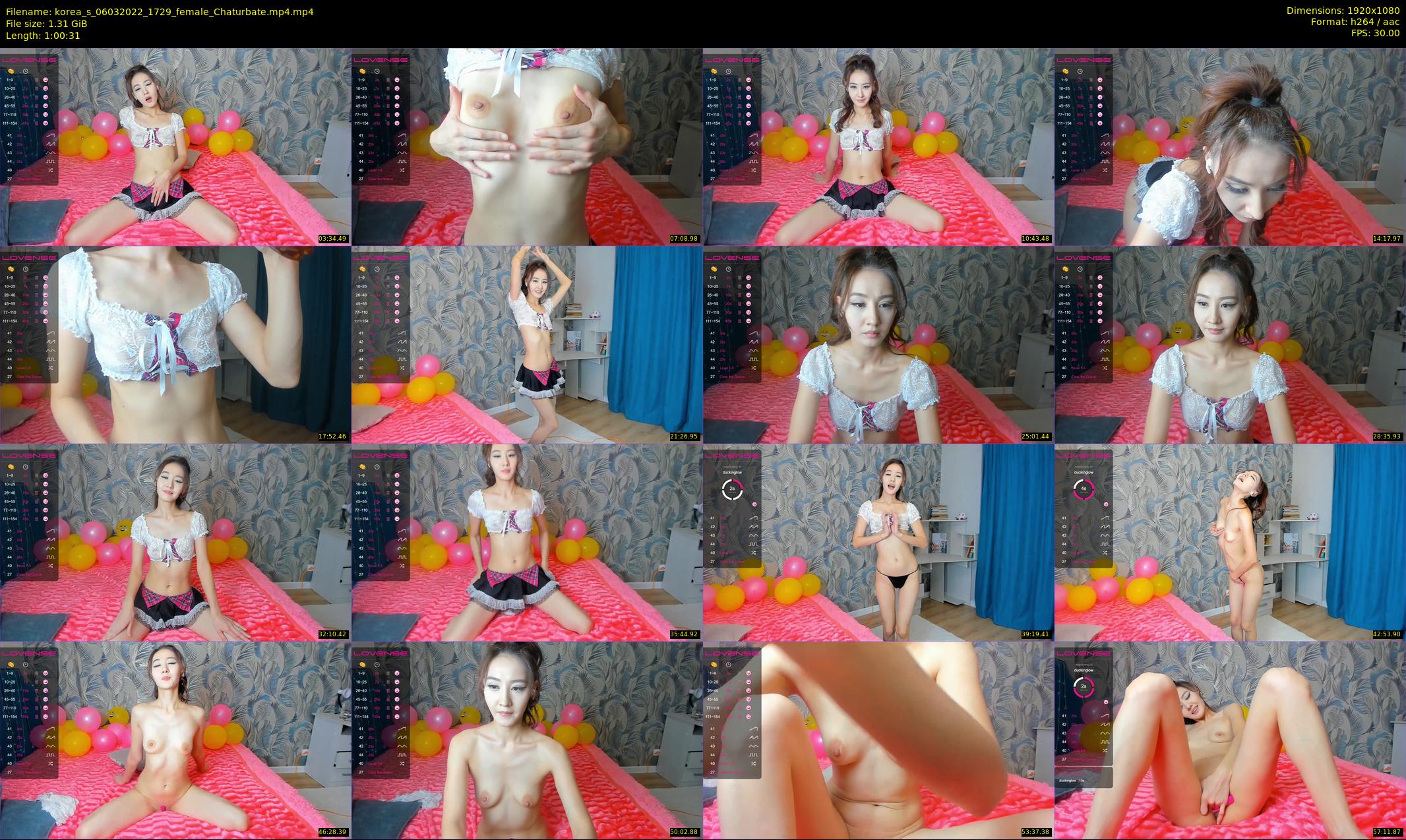 korea_s — 61 minute Chaturbate female cam show recording, 1080p, Mar 6, 2022