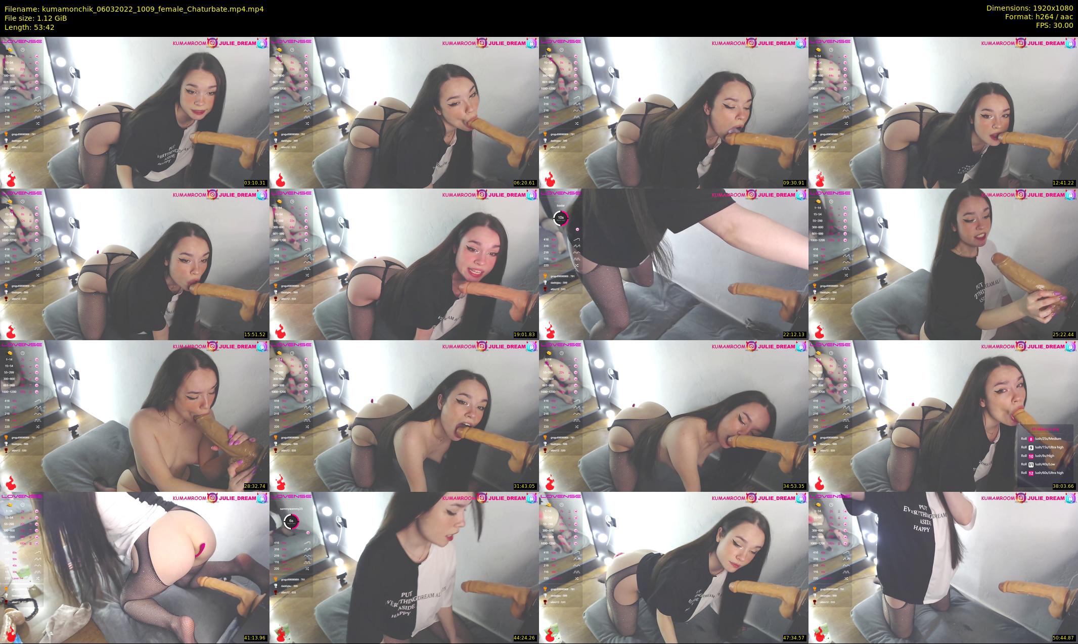 kumamonchik — 54 minute Chaturbate couple cam show recording, 1080p, Mar 6, 2022