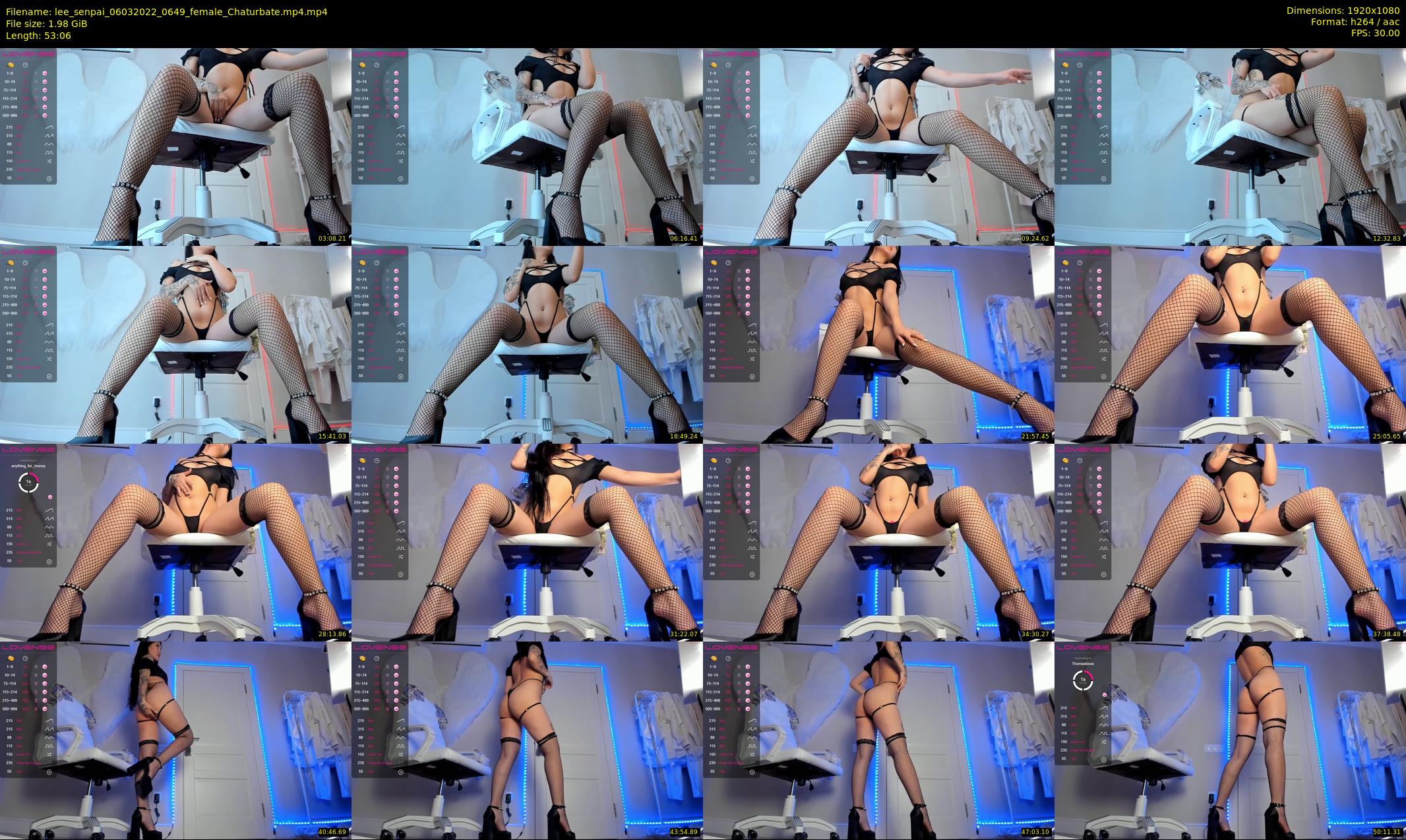 lee_senpai — 54 minute Chaturbate female cam show recording, 1080p, Mar 6, 2022