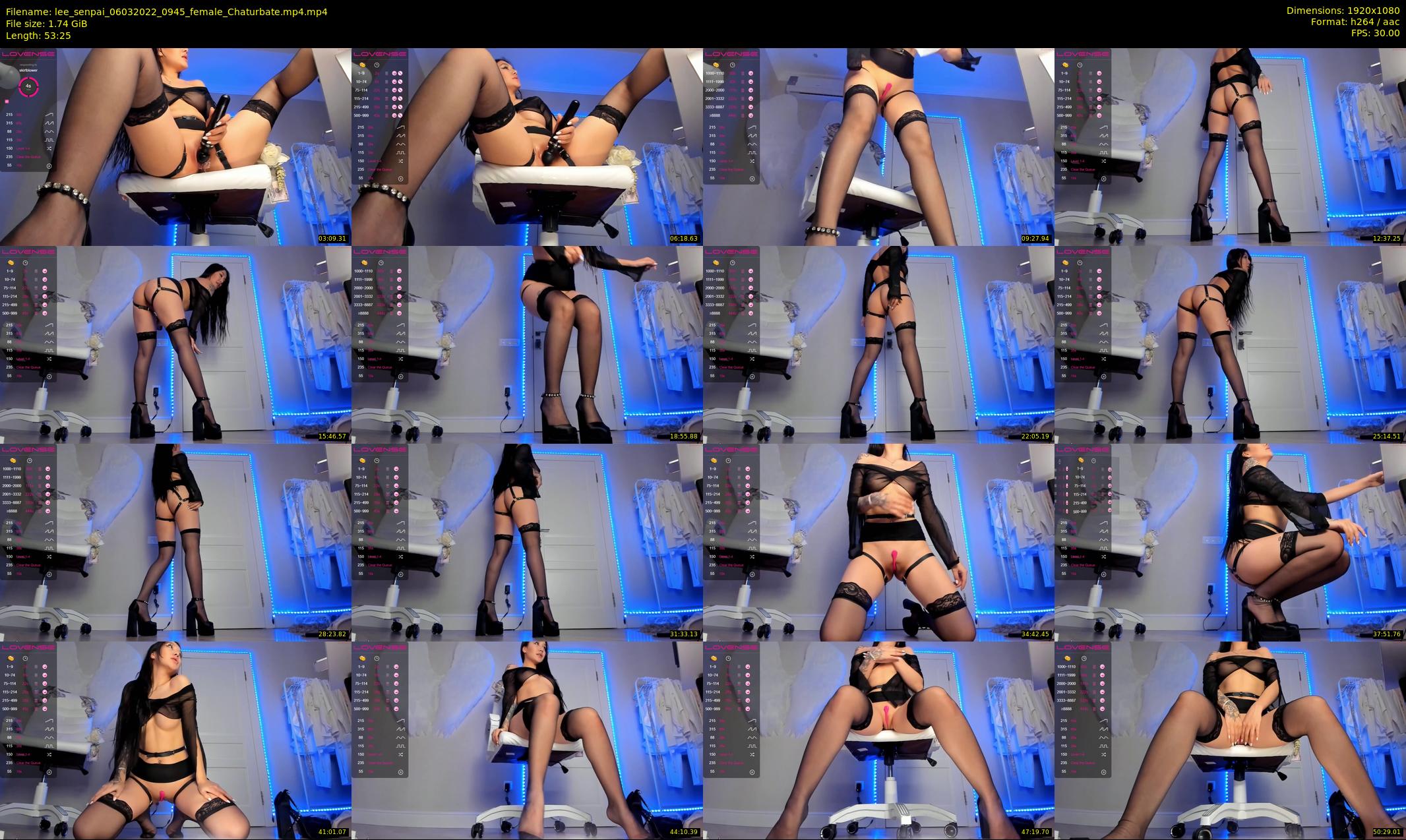 lee_senpai — 54 minute Chaturbate female cam show recording, 1080p, Mar 6, 2022