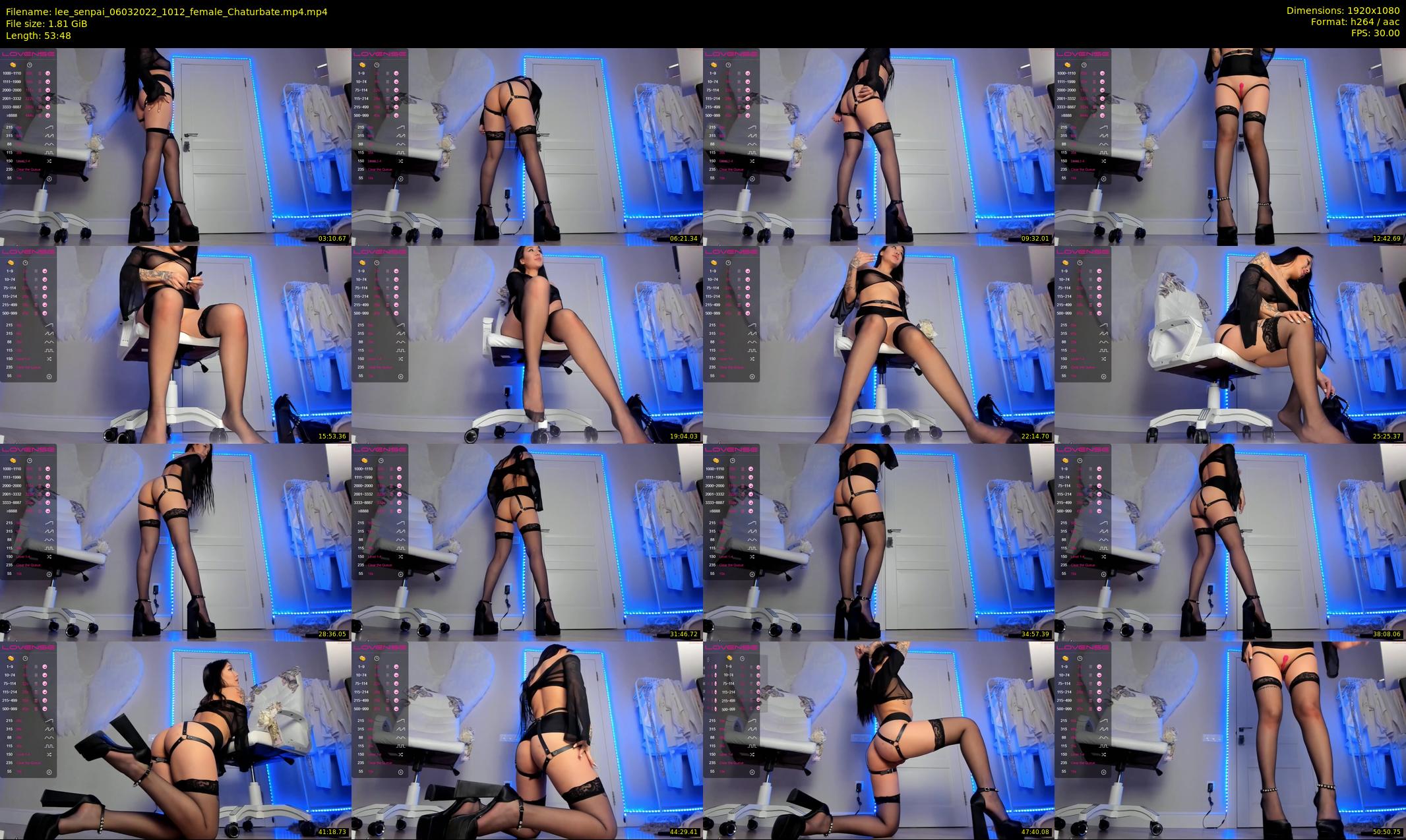 lee_senpai — 54 minute Chaturbate female cam show recording, 1080p, Mar 6, 2022