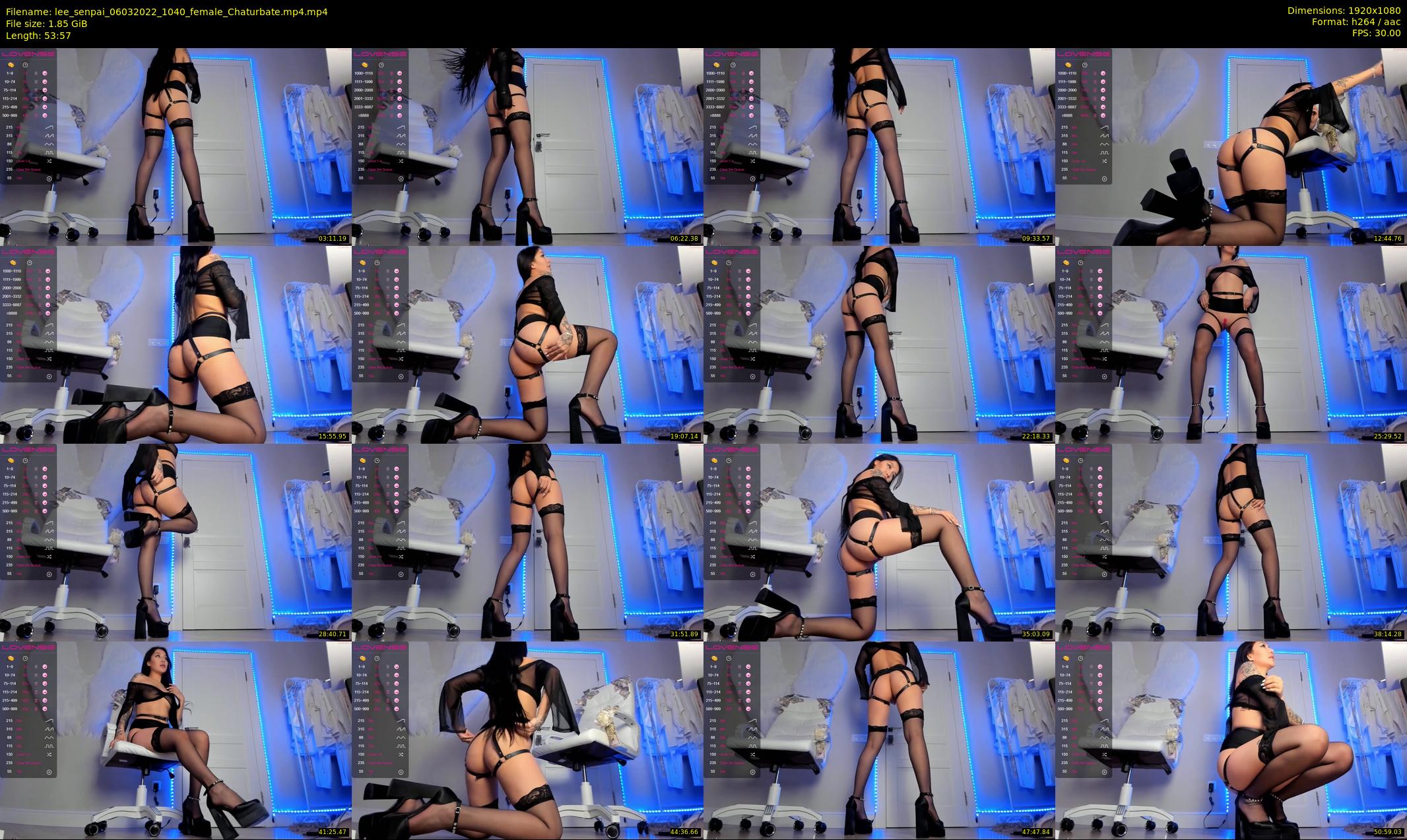 lee_senpai — 54 minute Chaturbate female cam show recording, 1080p, Mar 6, 2022