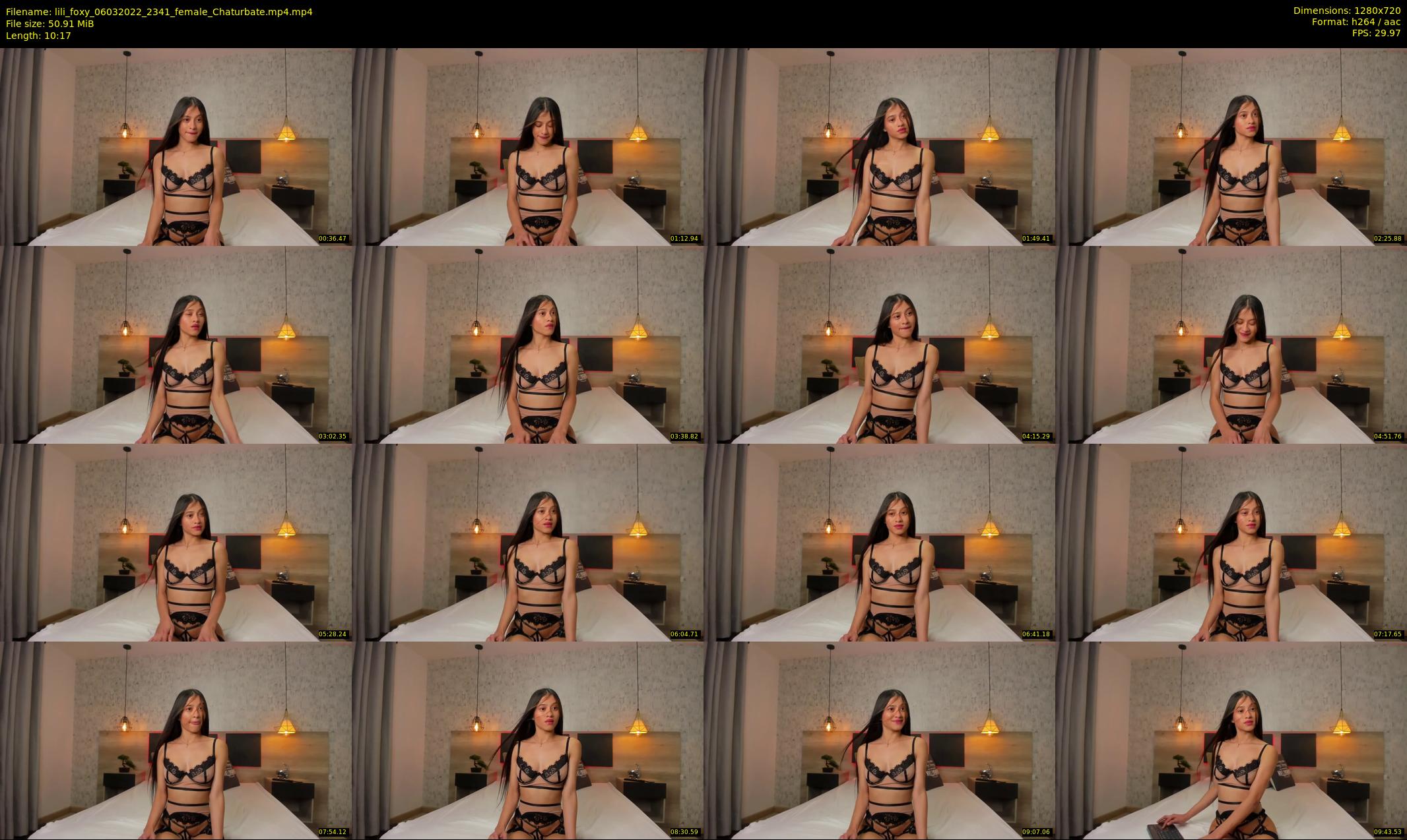 lili_foxy — 11 minute Chaturbate female cam show recording, 720p, Mar 6, 2022