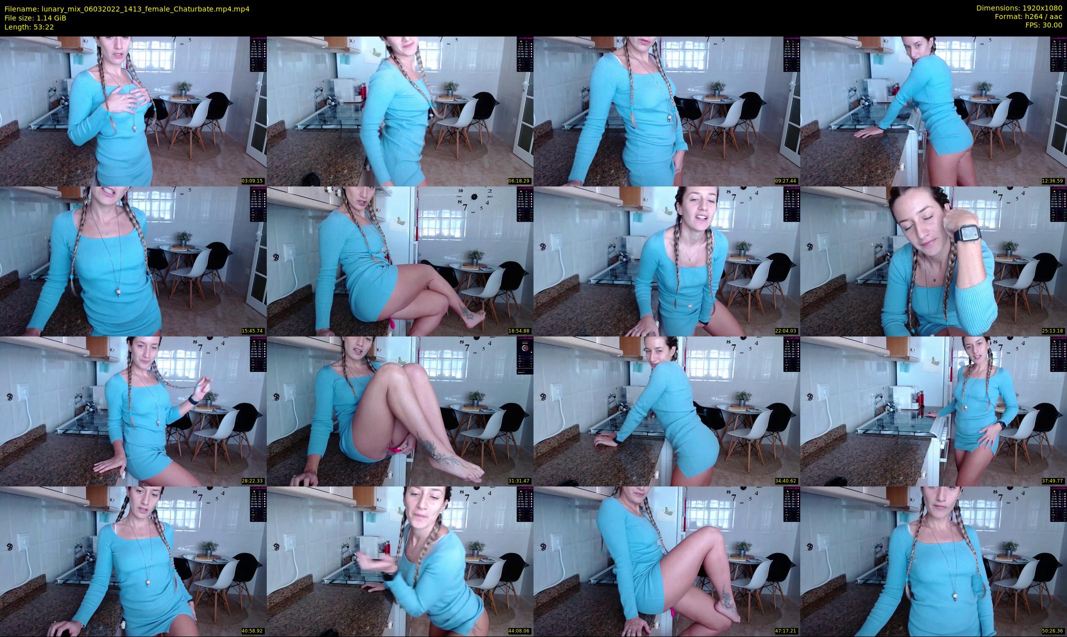 lunary_mix — 54 minute Chaturbate couple cam show recording, 1080p, Mar 6, 2022