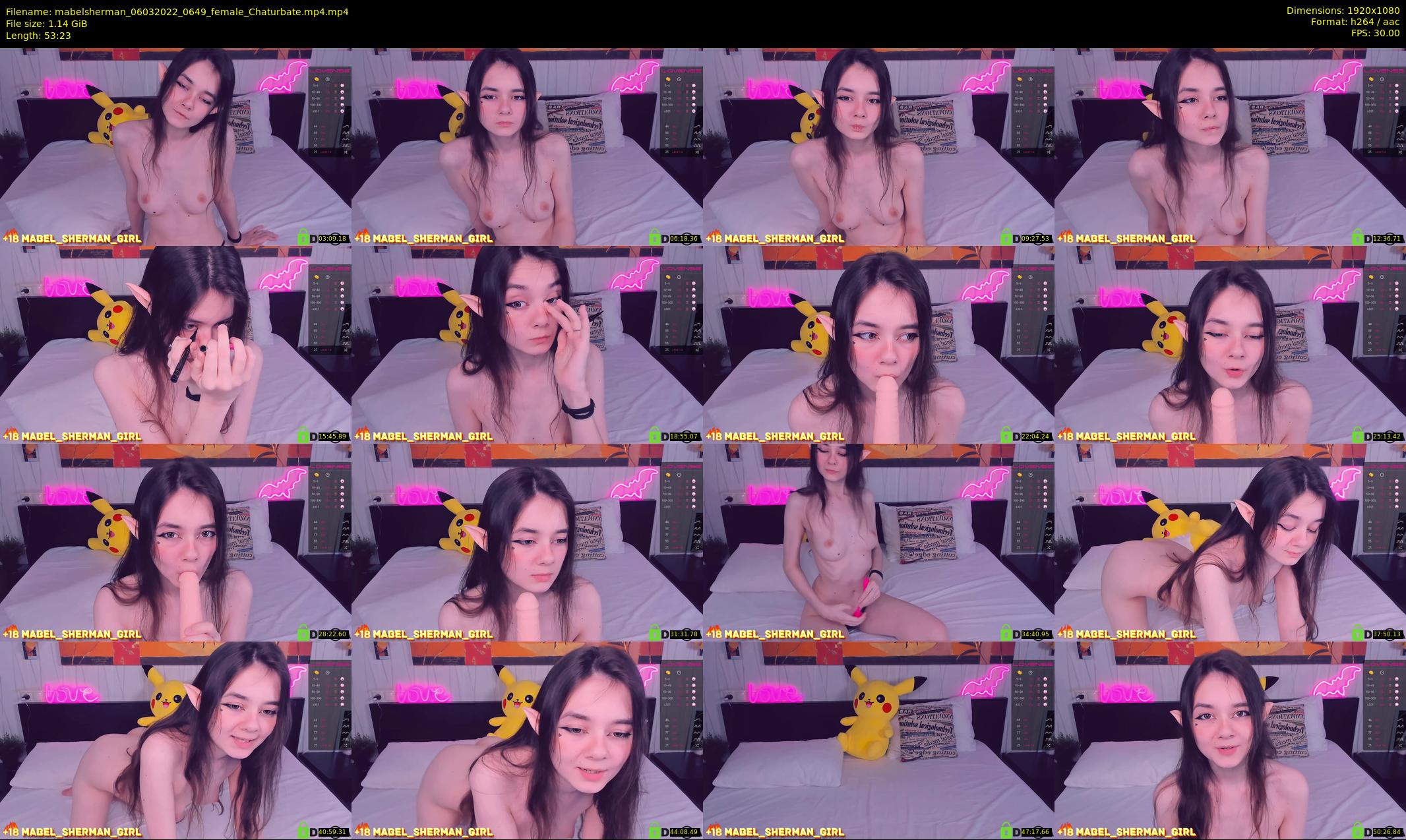 mabelsherman — 54 minute Chaturbate couple cam show recording, 1080p, Mar 6, 2022