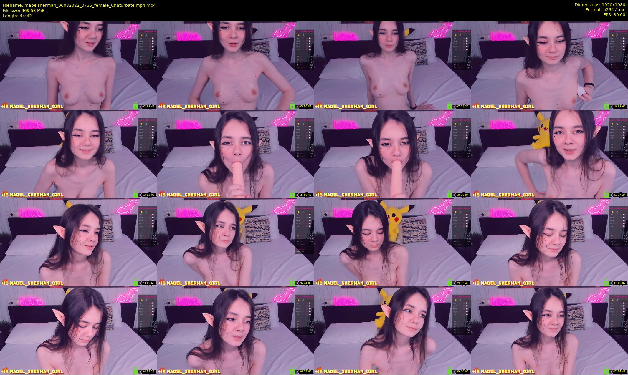 mabelsherman — 45 minute Chaturbate couple cam show recording, 1080p, Mar 6, 2022