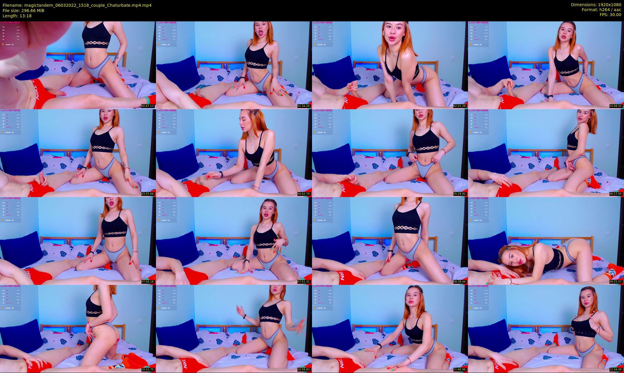magictandem — 14 minute Chaturbate couple cam show recording, 1080p, Mar 6, 2022
