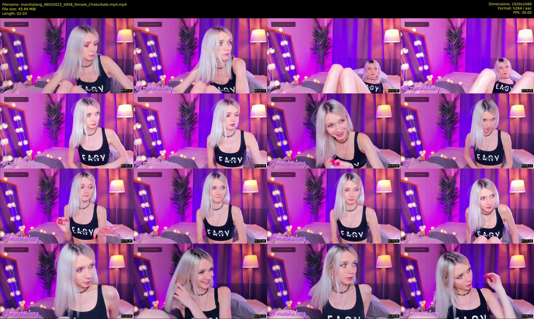 marshalang — 3 minute Chaturbate couple cam show recording, 1080p, Mar 6, 2022
