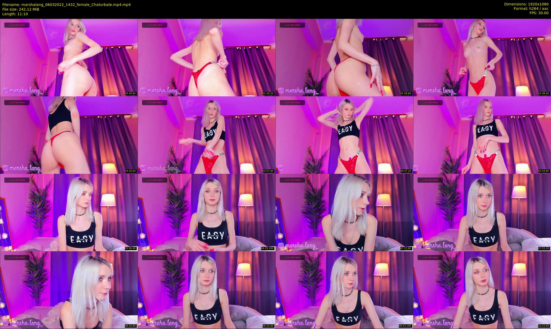 marshalang — 12 minute Chaturbate couple cam show recording, 1080p, Mar 6, 2022