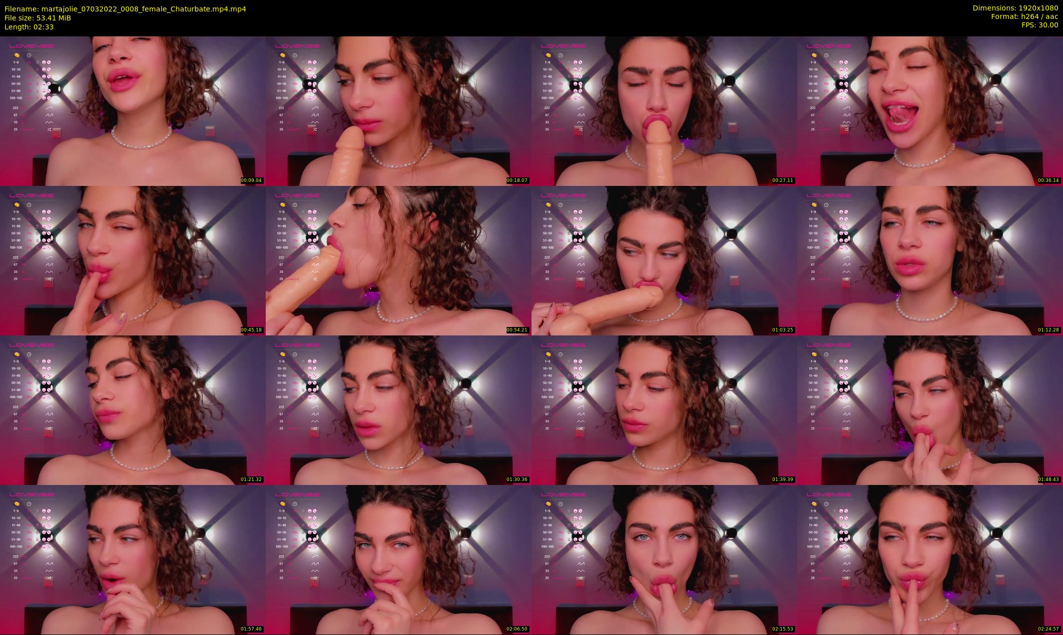 martajolie — 3 minute Chaturbate female cam show recording, 1080p, Mar 7, 2022