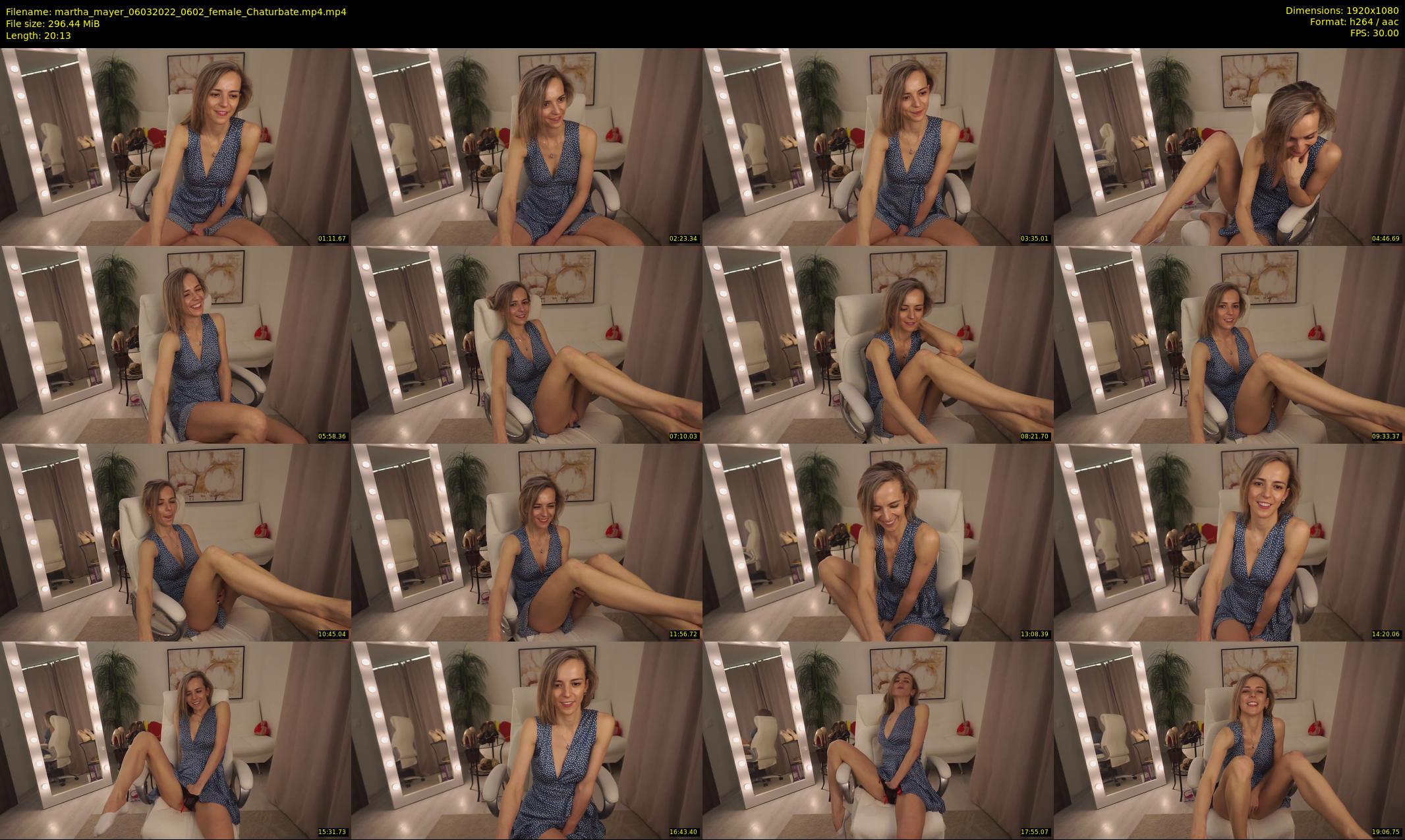 martha_mayer — 21 minute Chaturbate female cam show recording, 1080p, Mar 6, 2022