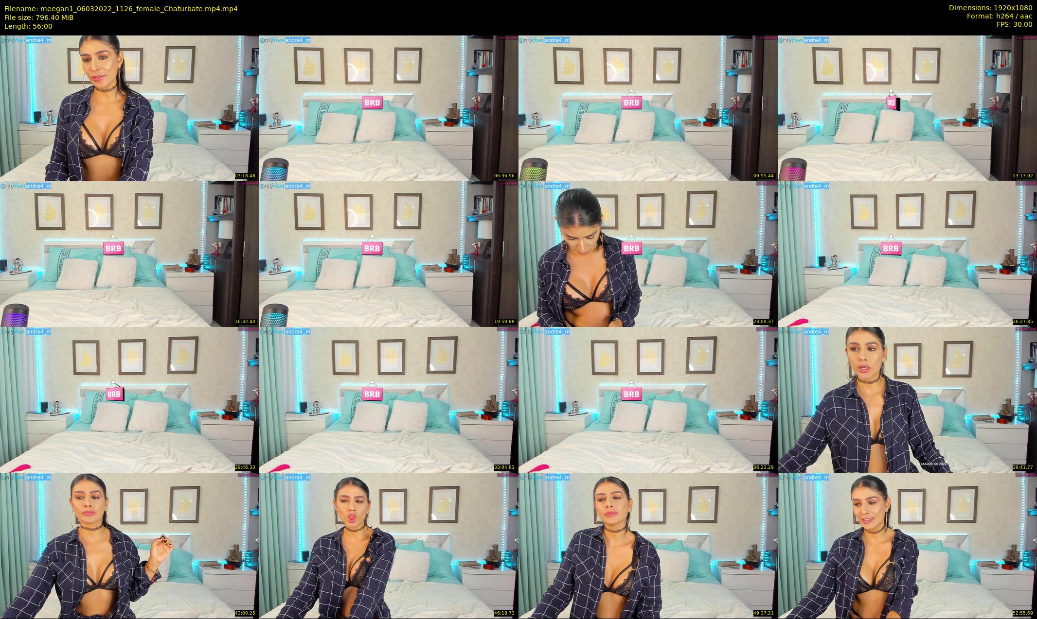 meegan1 — 56 minute Chaturbate female cam show recording, 1080p, Mar 6, 2022