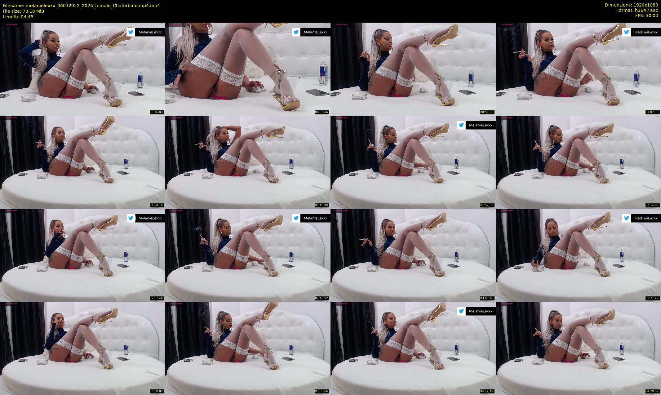 melanielexxx — 5 minute Chaturbate female cam show recording, 1080p, Mar 6, 2022