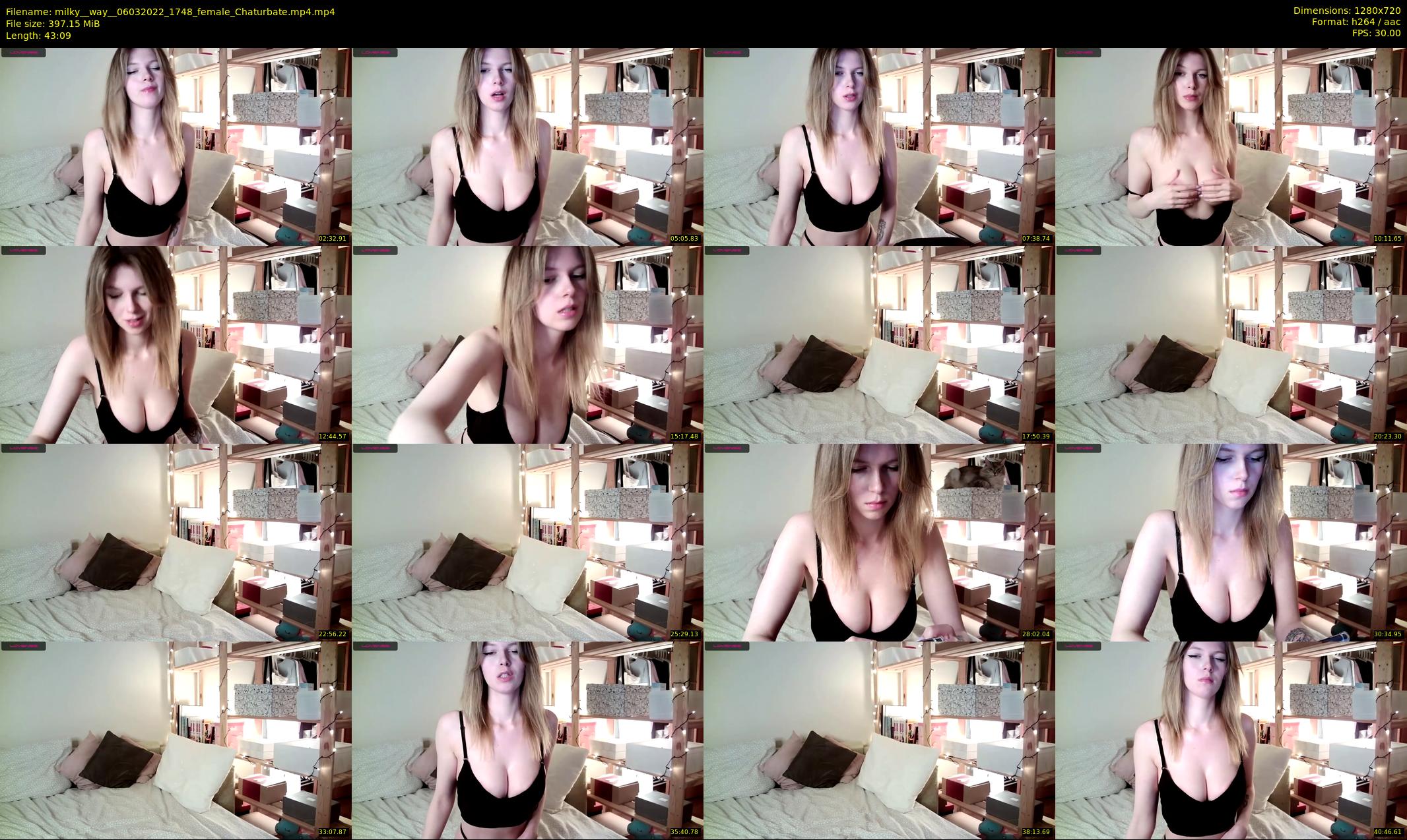 milky__way_ — 44 minute Chaturbate female cam show recording, 720p, Mar 6, 2022