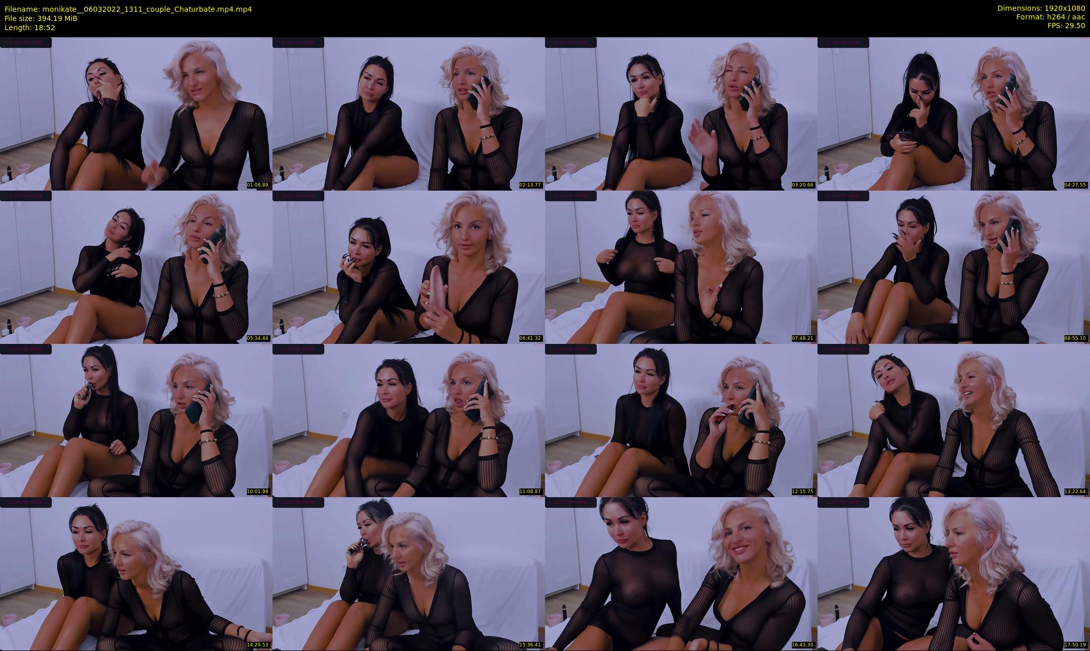 monikate_ — 19 minute Chaturbate couple cam show recording, 1080p, Mar 6, 2022