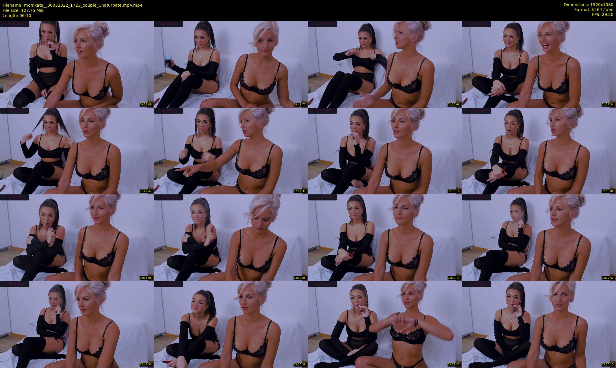 monikate_ — 7 minute Chaturbate couple cam show recording, 1080p, Mar 6, 2022