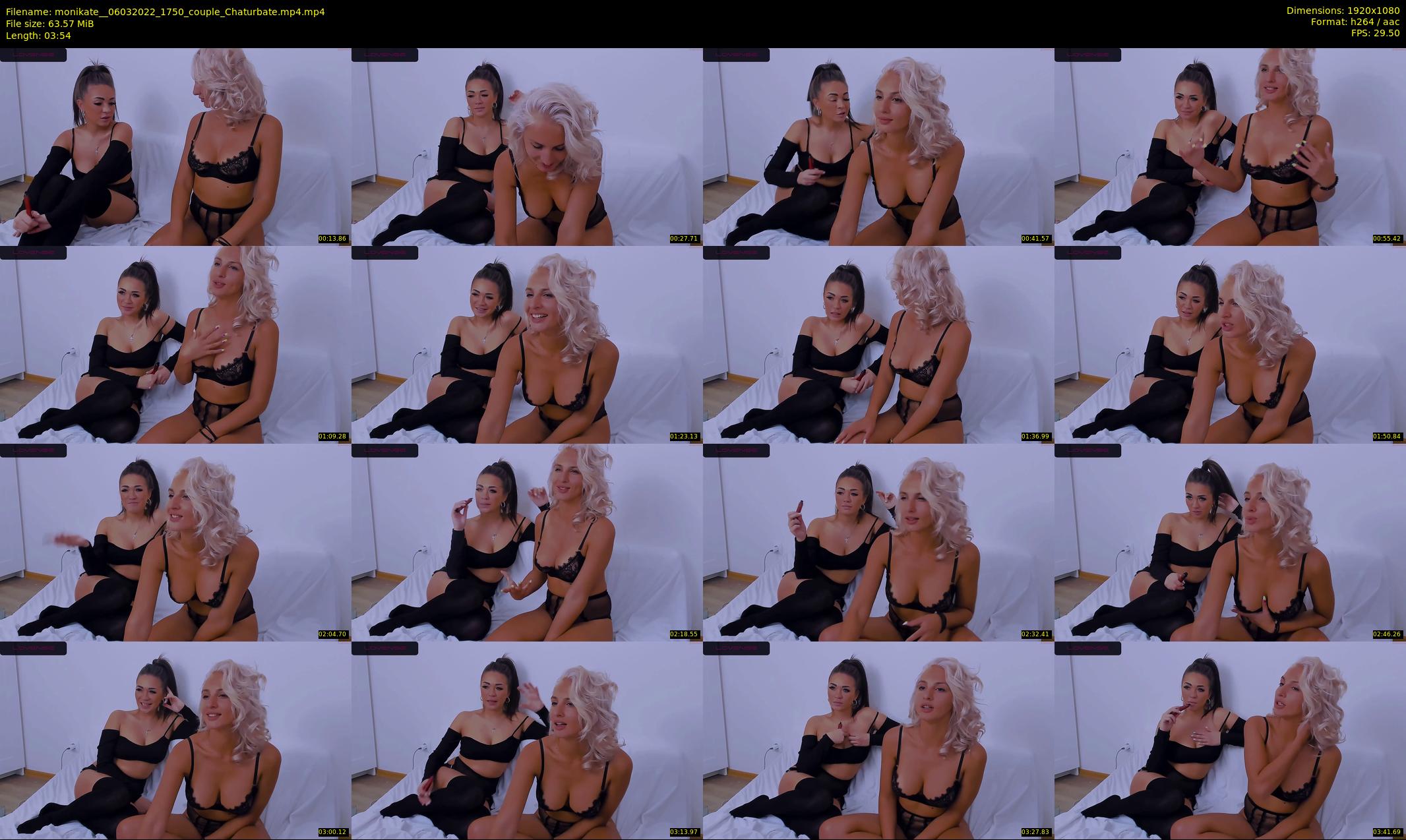 monikate_ — 4 minute Chaturbate couple cam show recording, 1080p, Mar 6, 2022