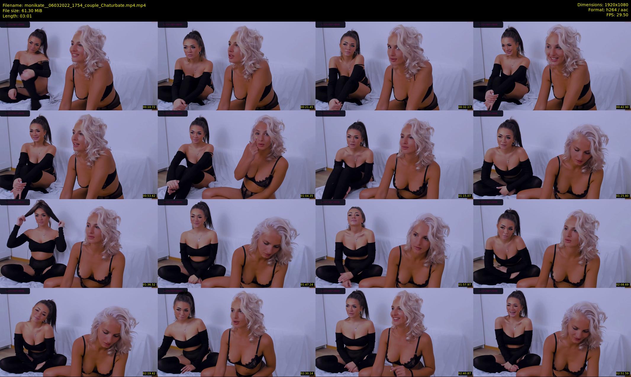 monikate_ — 4 minute Chaturbate couple cam show recording, 1080p, Mar 6, 2022