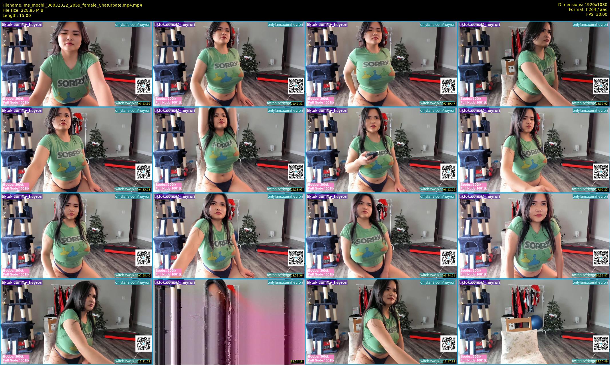 ms_mochii — 15 minute Chaturbate female cam show recording, 1080p, Mar 6, 2022