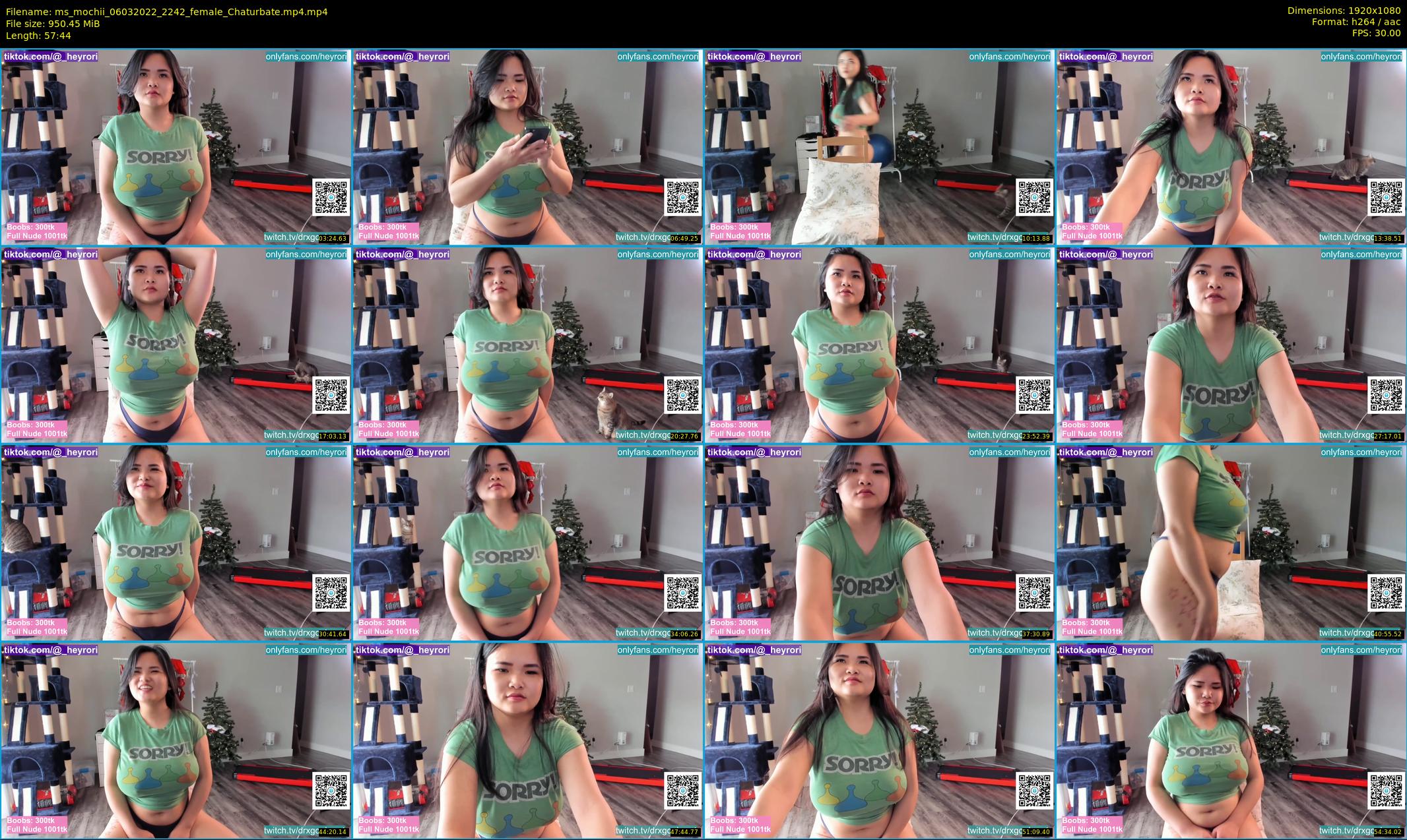 ms_mochii — 58 minute Chaturbate female cam show recording, 1080p, Mar 6, 2022
