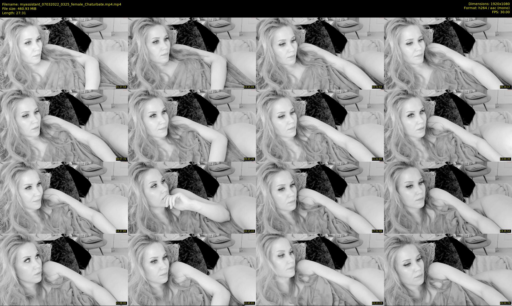 myassistant — 28 minute Chaturbate female cam show recording, 1080p, Mar 7, 2022