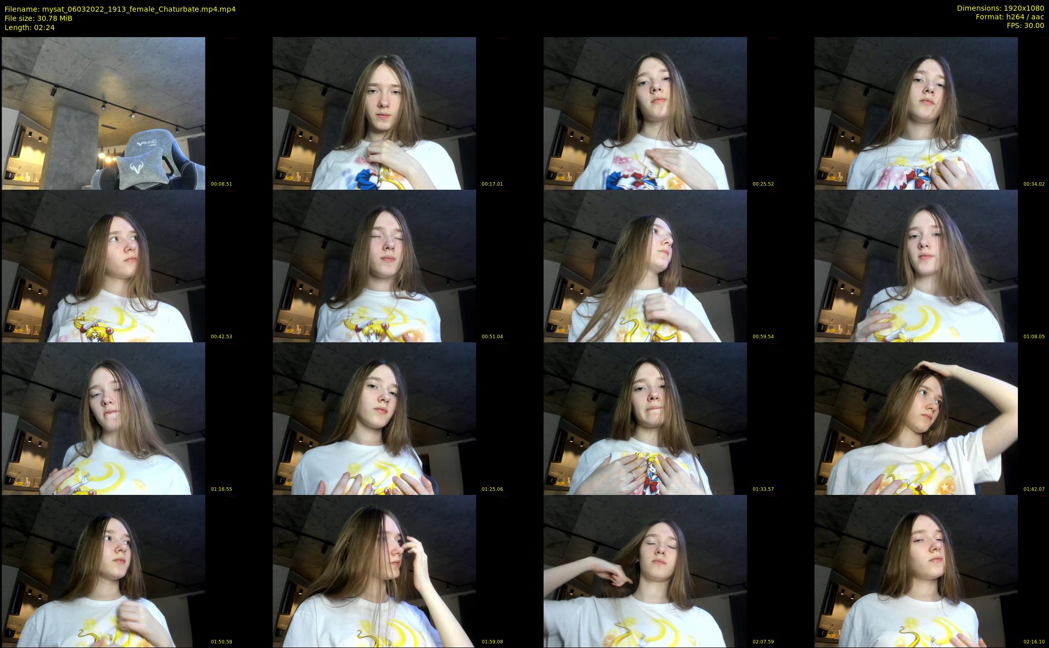 mysat — 3 minute Chaturbate female cam show recording, 1080p, Mar 6, 2022