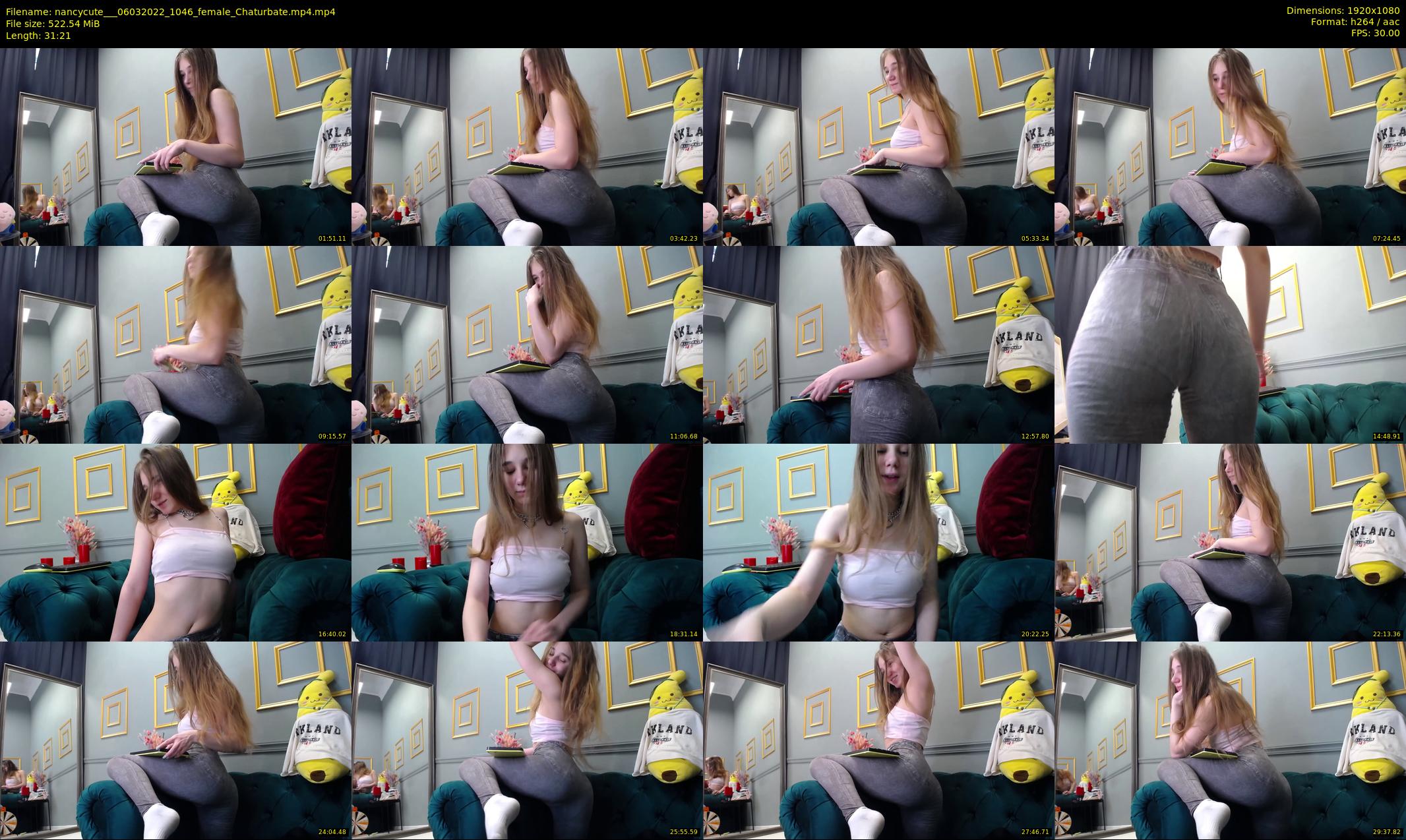 nancycute__ — 32 minute Chaturbate female cam show recording, 1080p, Mar 6, 2022