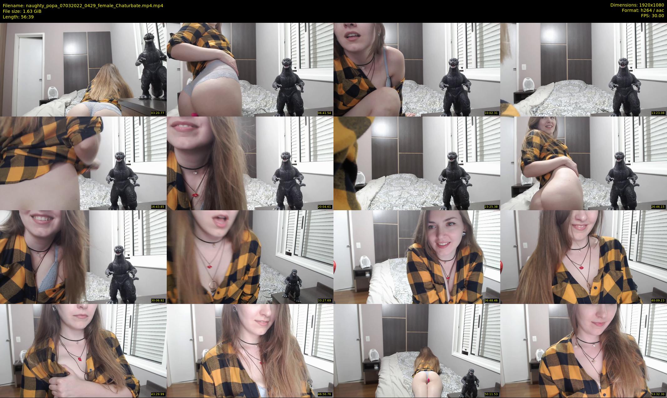 naughty_popa — 57 minute Chaturbate female cam show recording, 1080p, Mar 7, 2022
