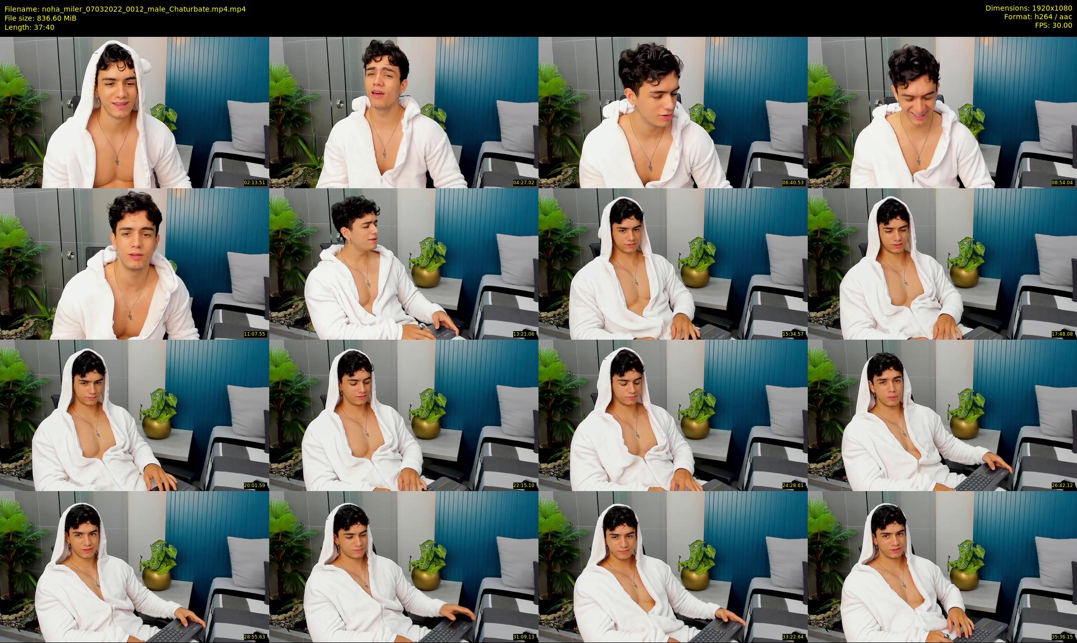 noha_miler — 38 minute Chaturbate male cam show recording, 1080p, Mar 7, 2022
