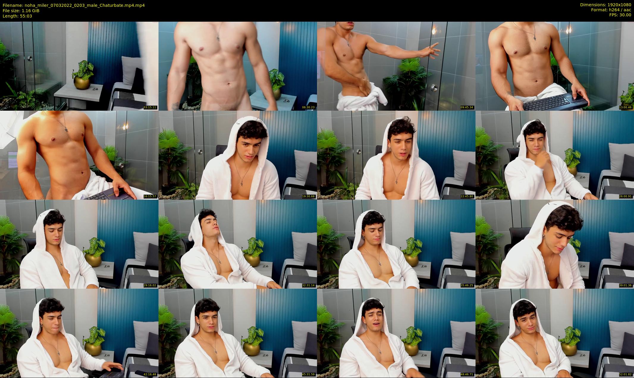 noha_miler — 56 minute Chaturbate male cam show recording, 1080p, Mar 7, 2022