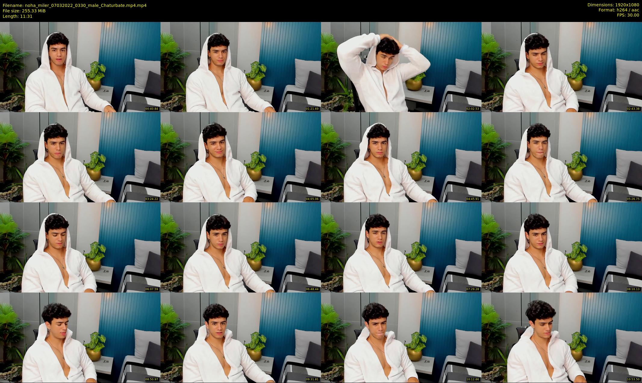 noha_miler — 12 minute Chaturbate male cam show recording, 1080p, Mar 7, 2022