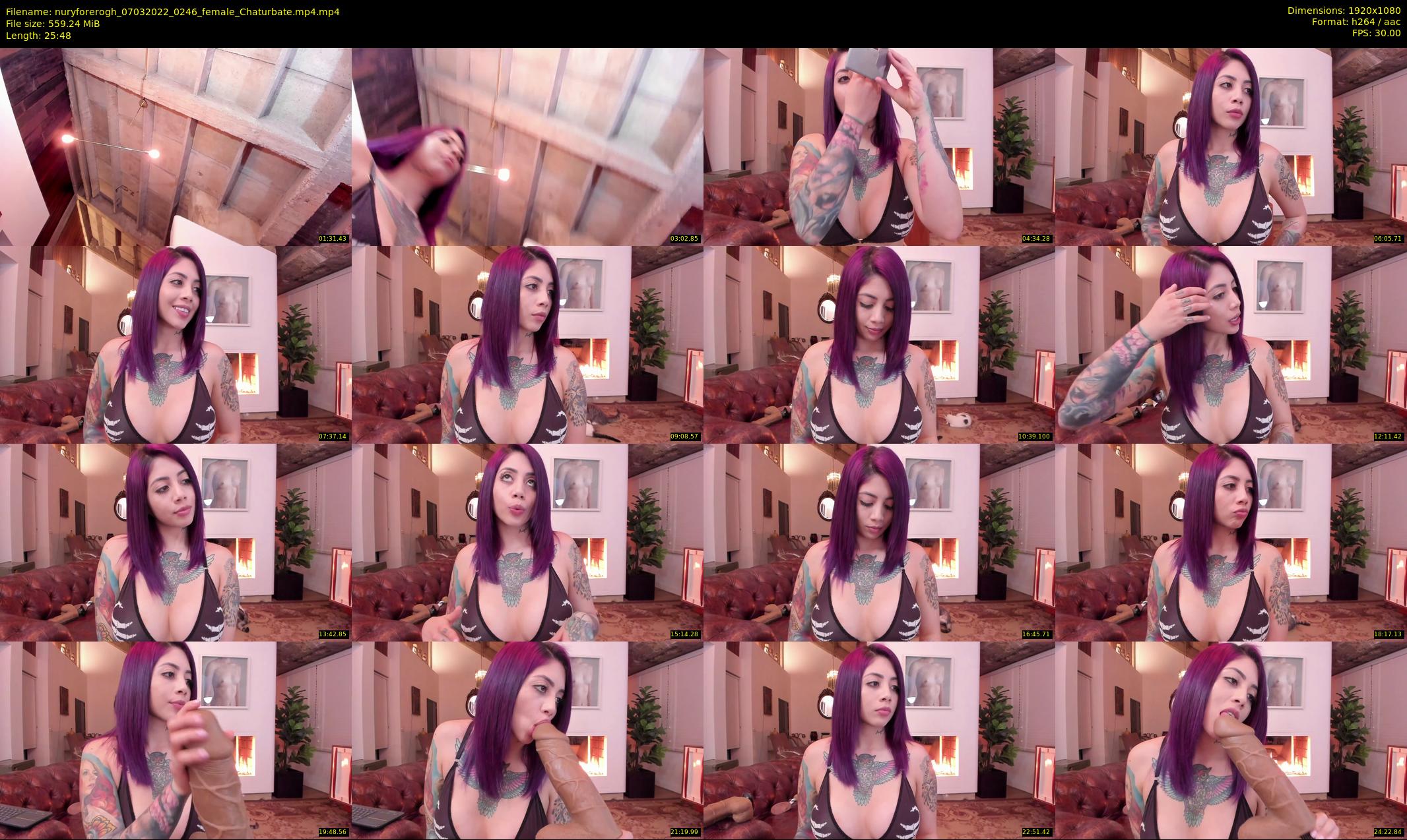nuryforerogh — 26 minute Chaturbate female cam show recording, 1080p, Mar 7, 2022