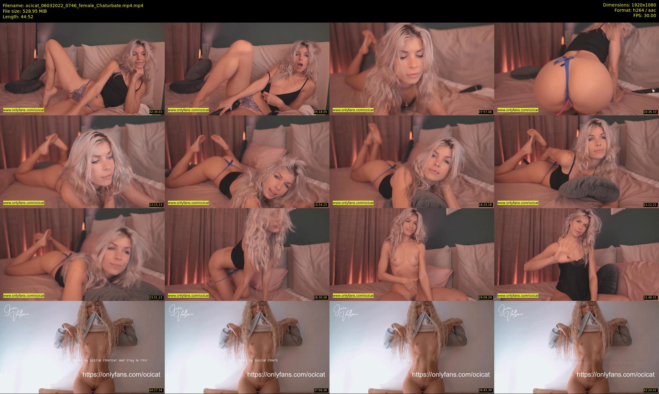ocicat — 45 minute Chaturbate female cam show recording, 1080p, Mar 6, 2022