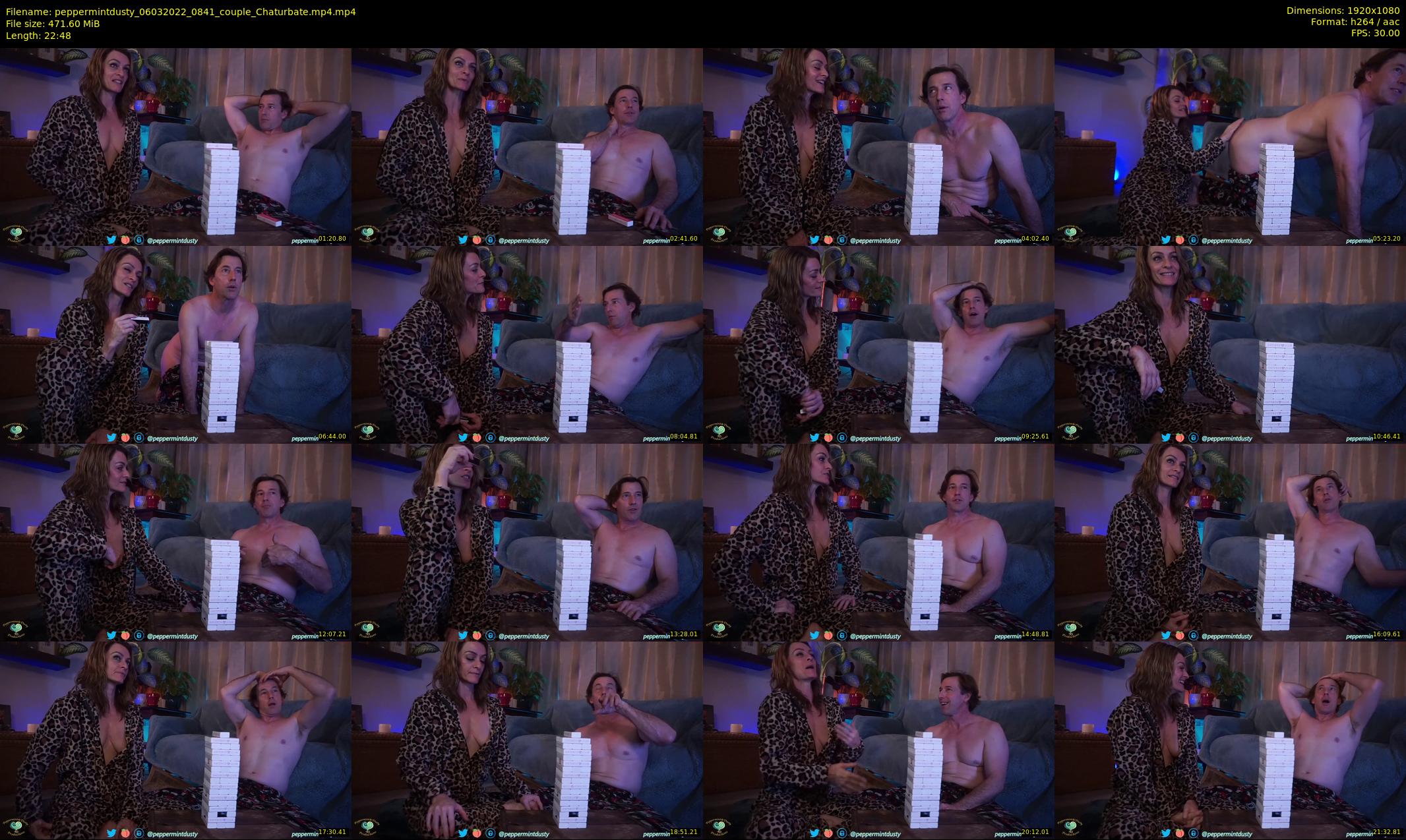 peppermintdusty — 23 minute Chaturbate couple cam show recording, 1080p, Mar 6, 2022