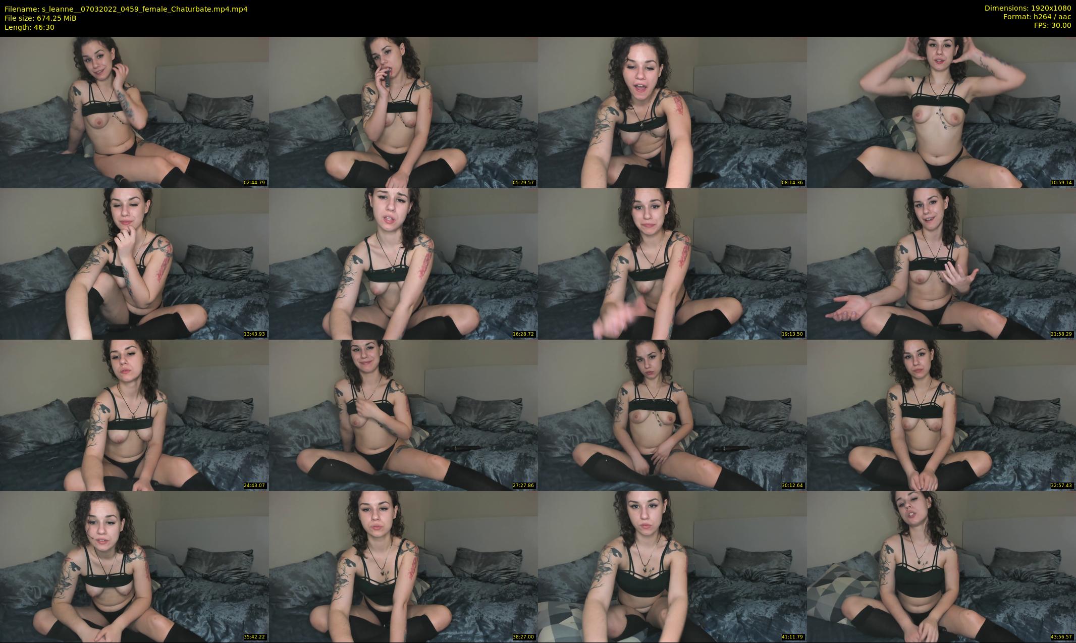 s_leanne_ — 47 minute Chaturbate female cam show recording, 1080p, Mar 7, 2022