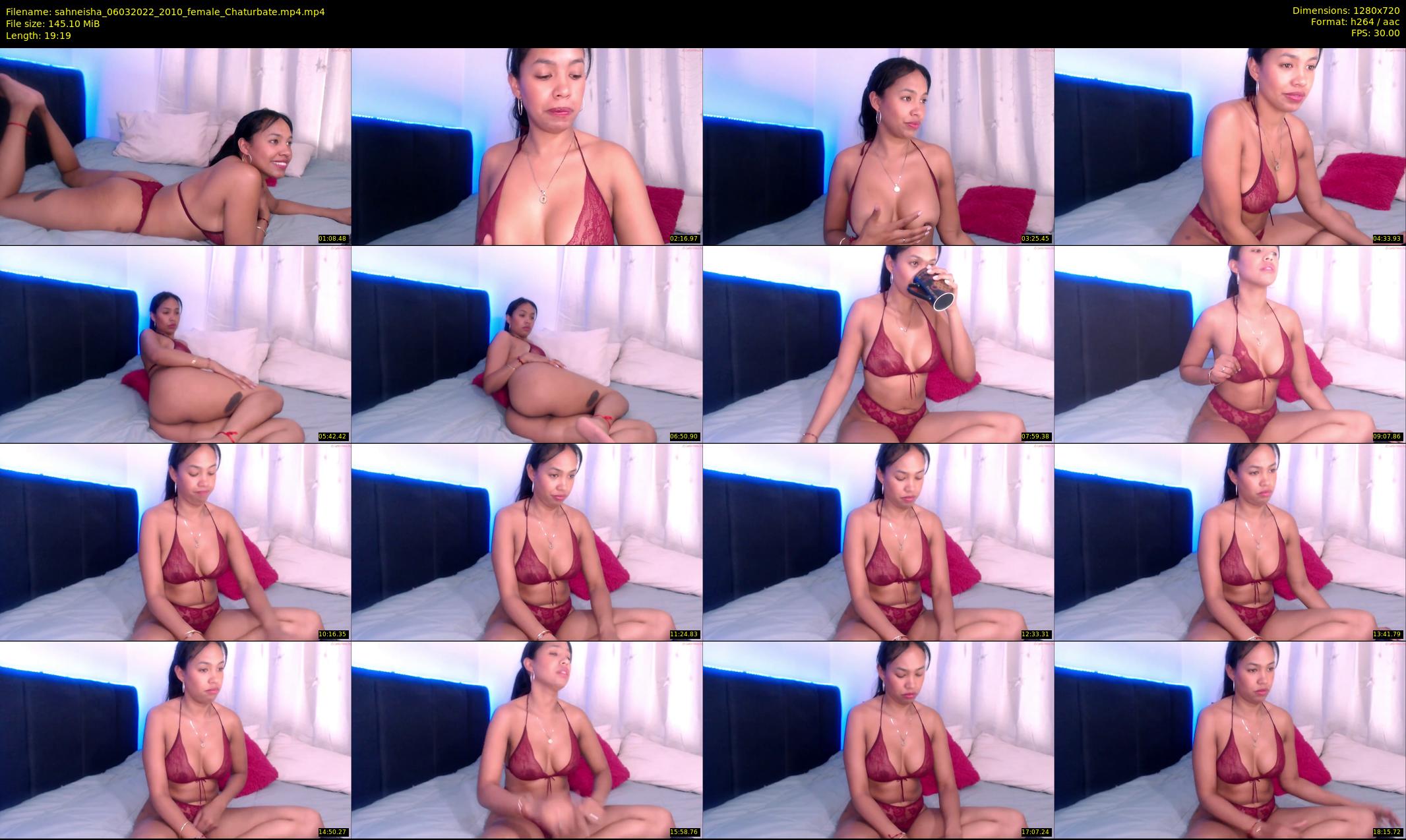 sahneisha — 20 minute Chaturbate female cam show recording, 720p, Mar 6, 2022