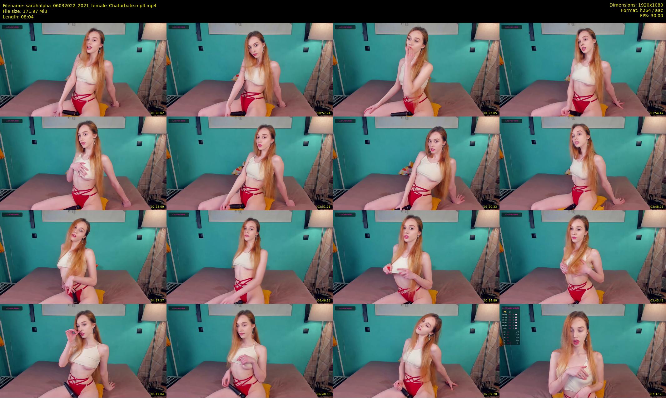 sarahalpha — 9 minute Chaturbate couple cam show recording, 1080p, Mar 6, 2022
