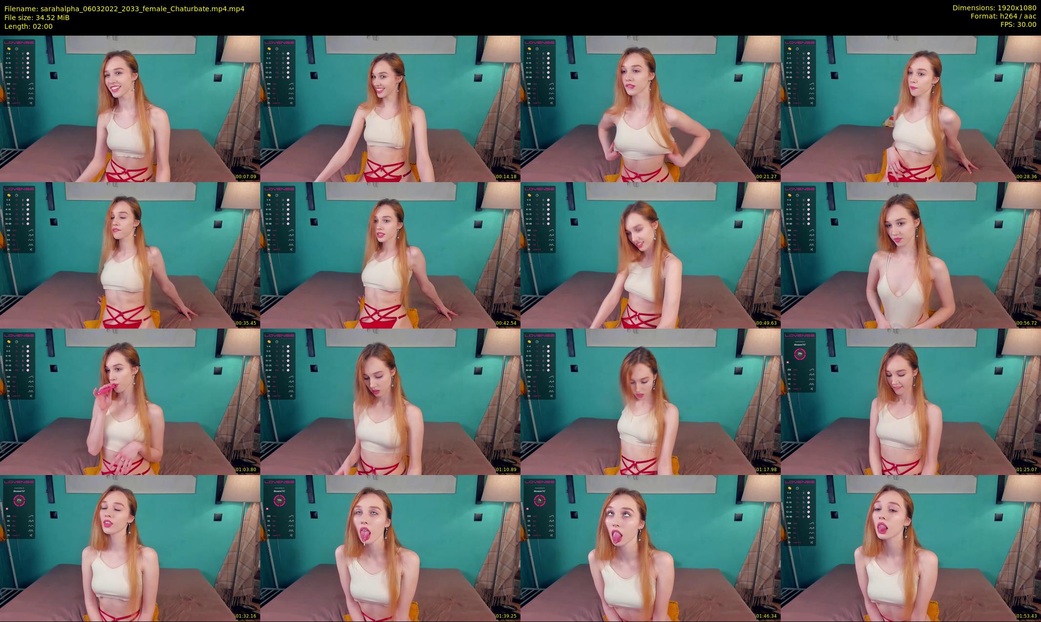 sarahalpha — 2 minute Chaturbate couple cam show recording, 1080p, Mar 6, 2022