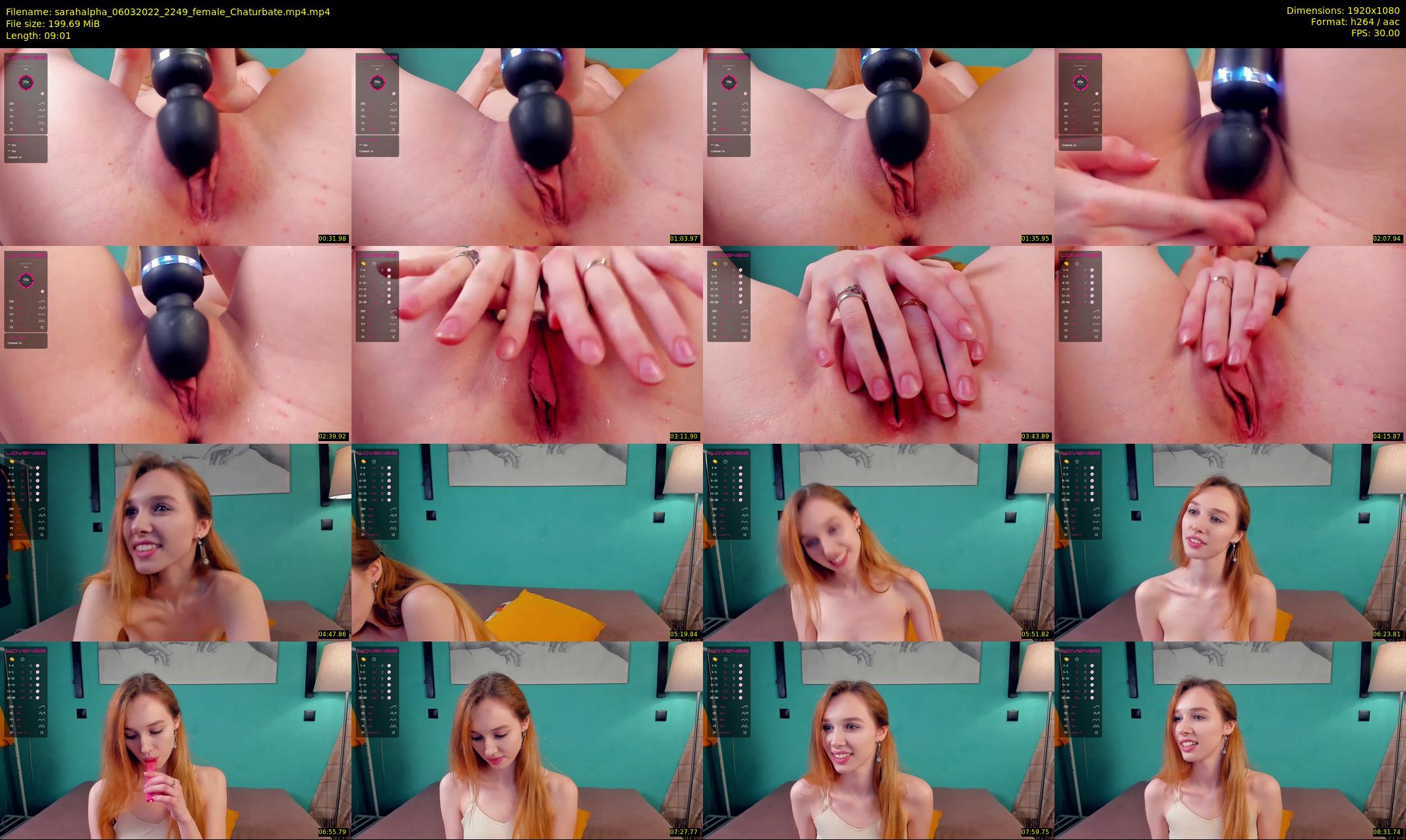 sarahalpha — 10 minute Chaturbate couple cam show recording, 1080p, Mar 6, 2022