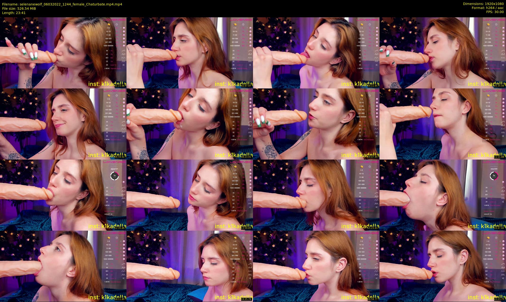 selenanewolf — 24 minute Chaturbate couple cam show recording, 1080p, Mar 6, 2022