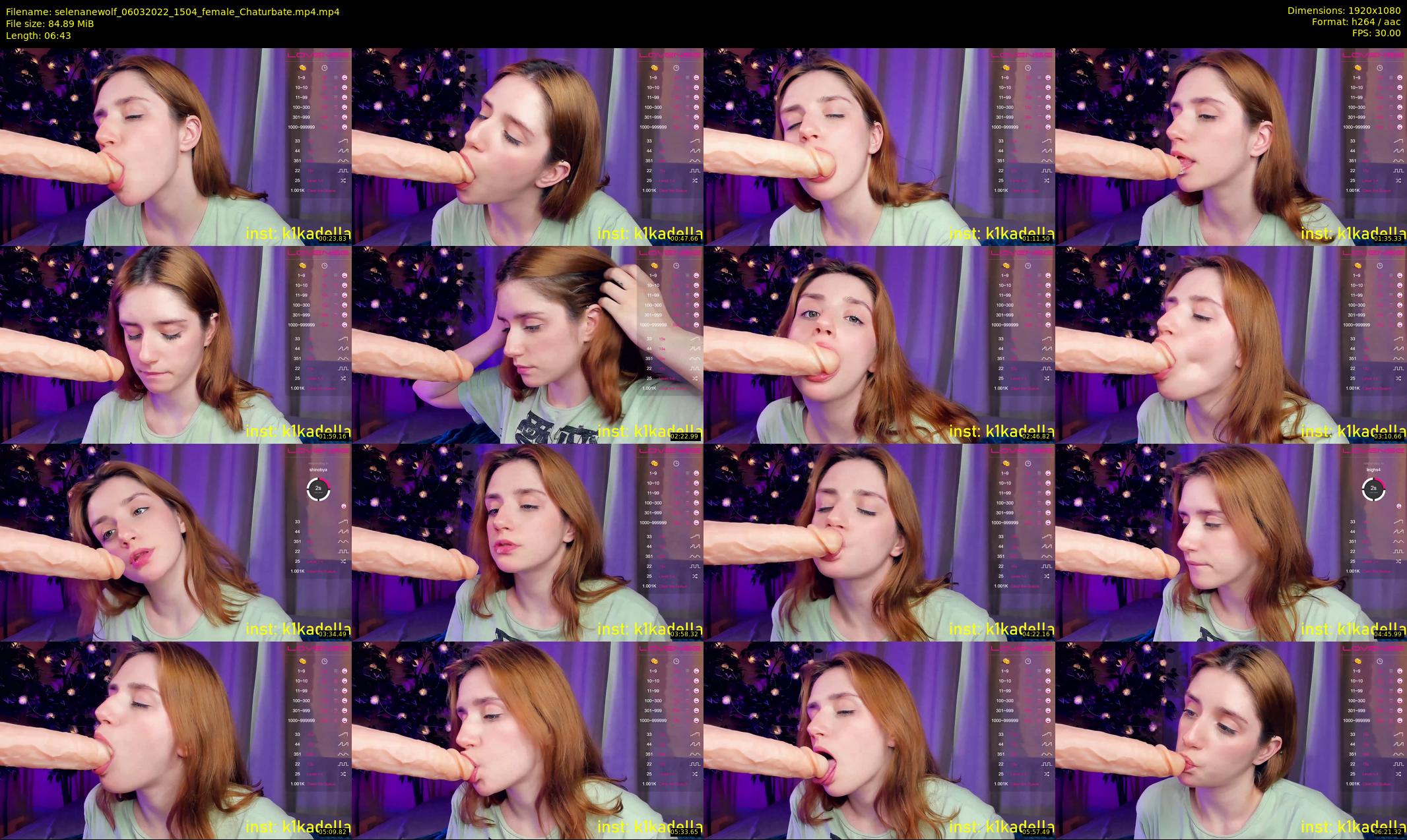 selenanewolf — 7 minute Chaturbate couple cam show recording, 1080p, Mar 6, 2022