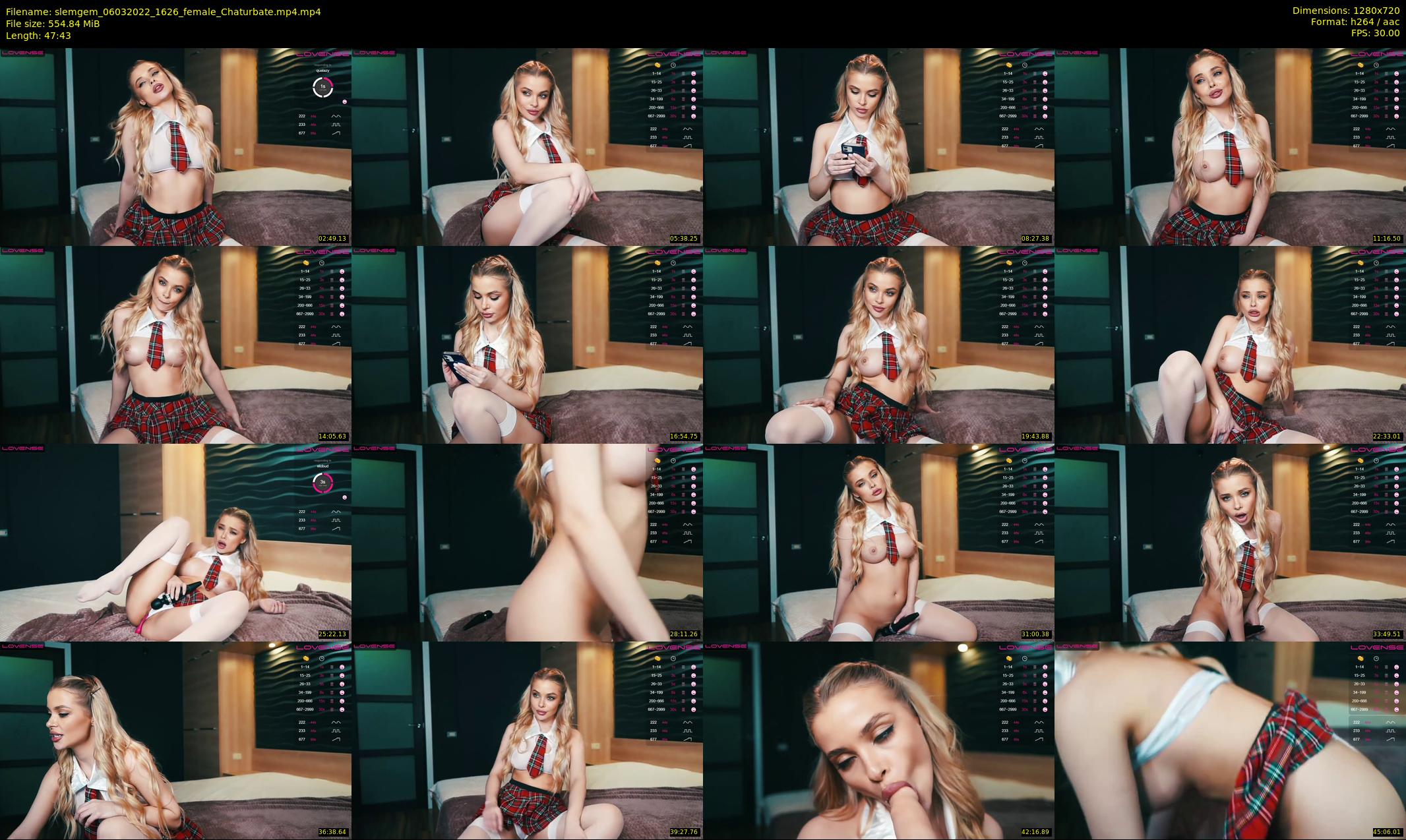 slemgem — 48 minute Chaturbate couple cam show recording, 720p, Mar 6, 2022