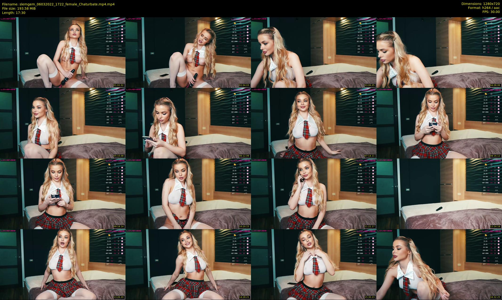 slemgem — 18 minute Chaturbate couple cam show recording, 720p, Mar 6, 2022