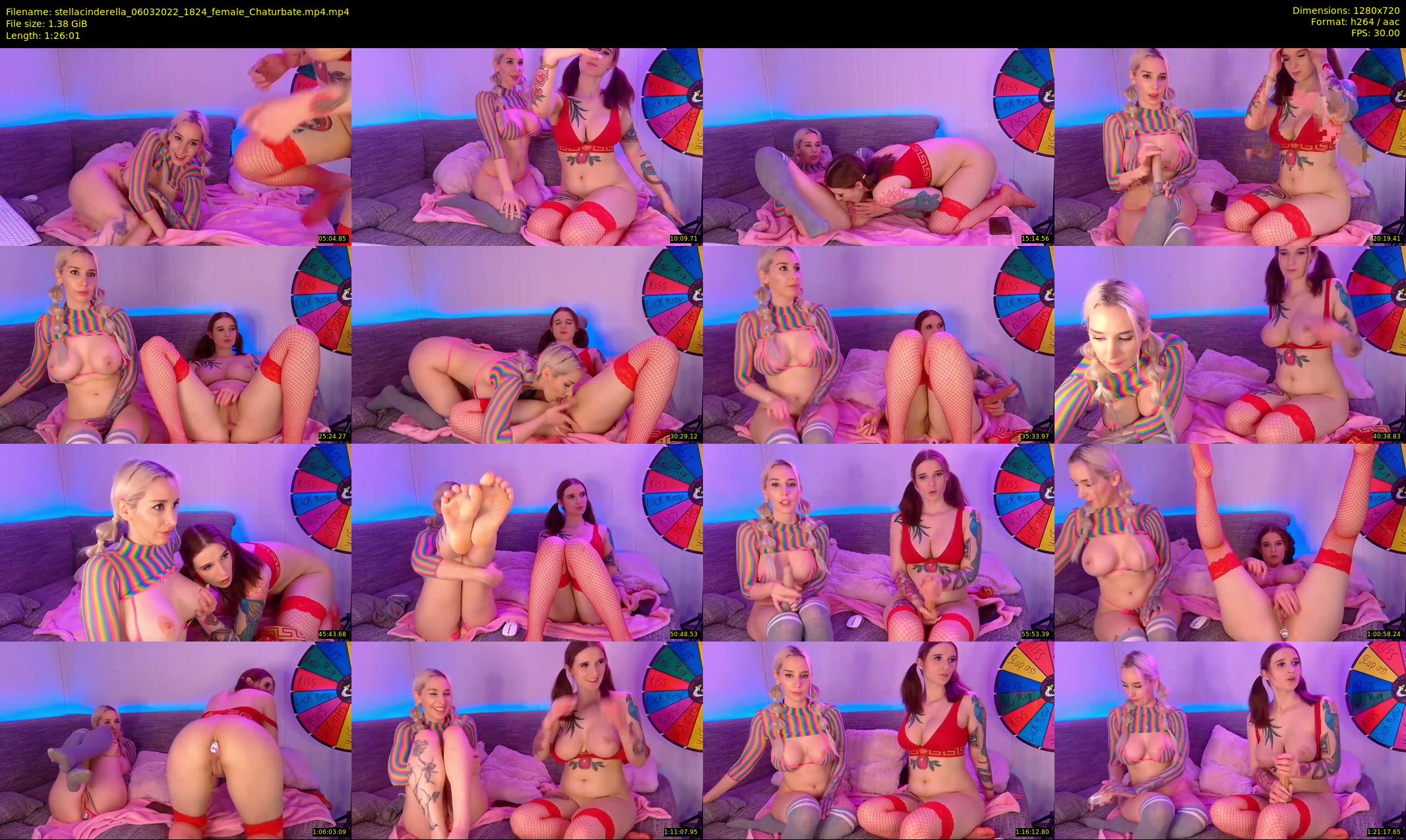 stellacinderella — 87 minute Chaturbate female cam show recording, 720p, Mar 6, 2022