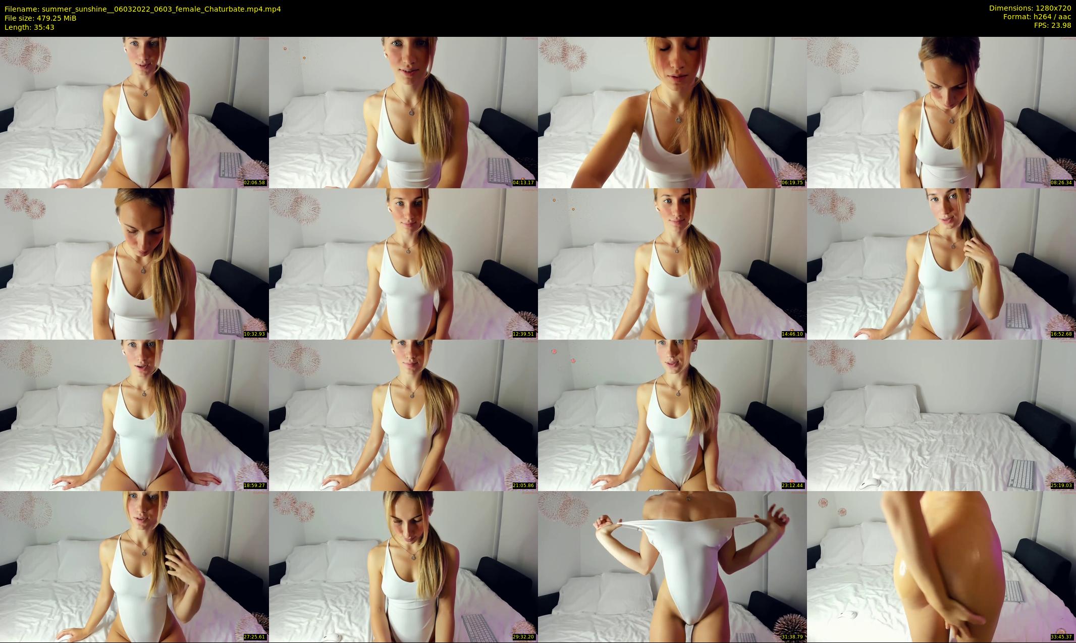 summer_sunshine_ — 36 minute Chaturbate female cam show recording, 720p, Mar 6, 2022